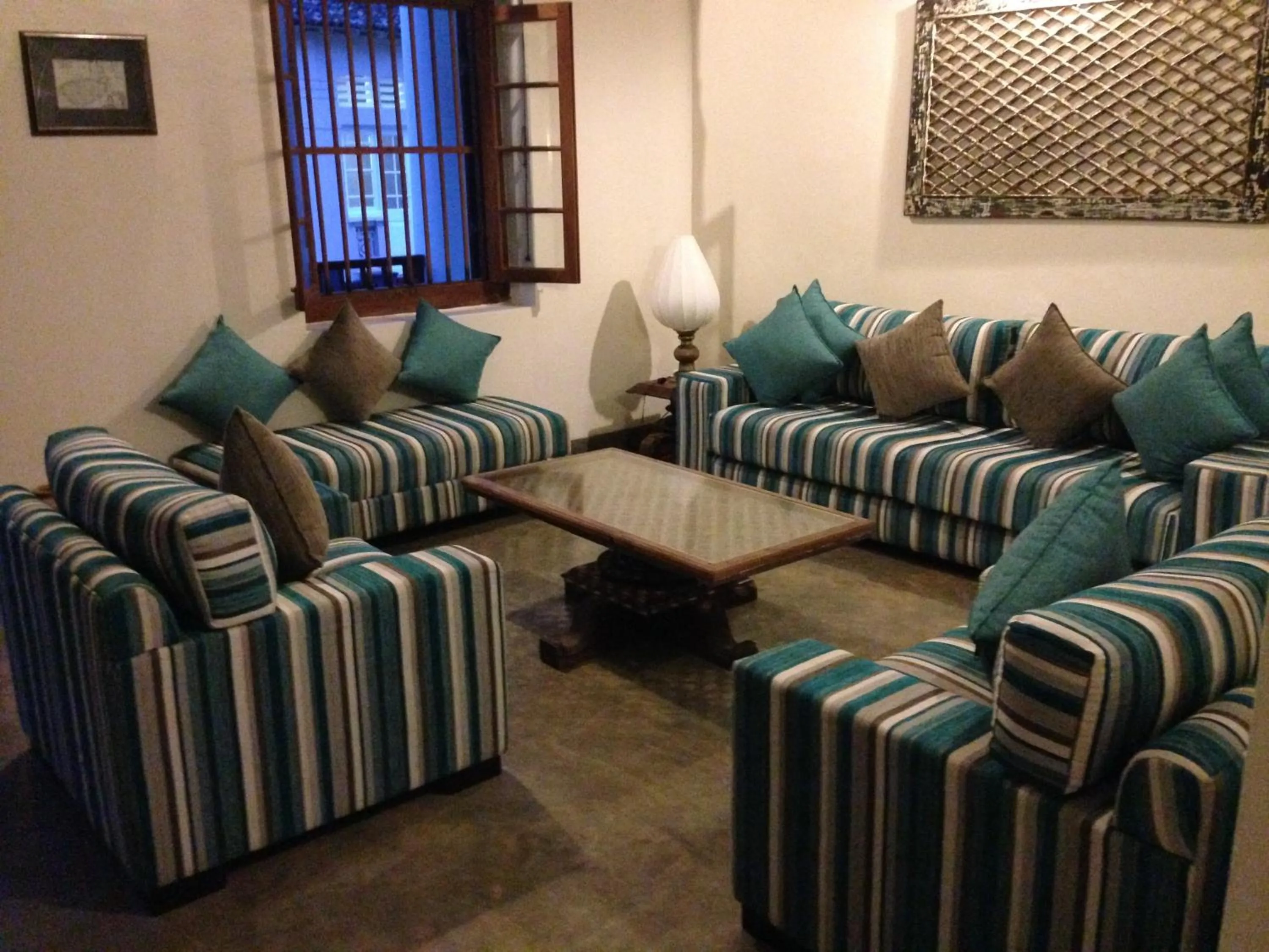 Decorative detail in Khalid's Guest House