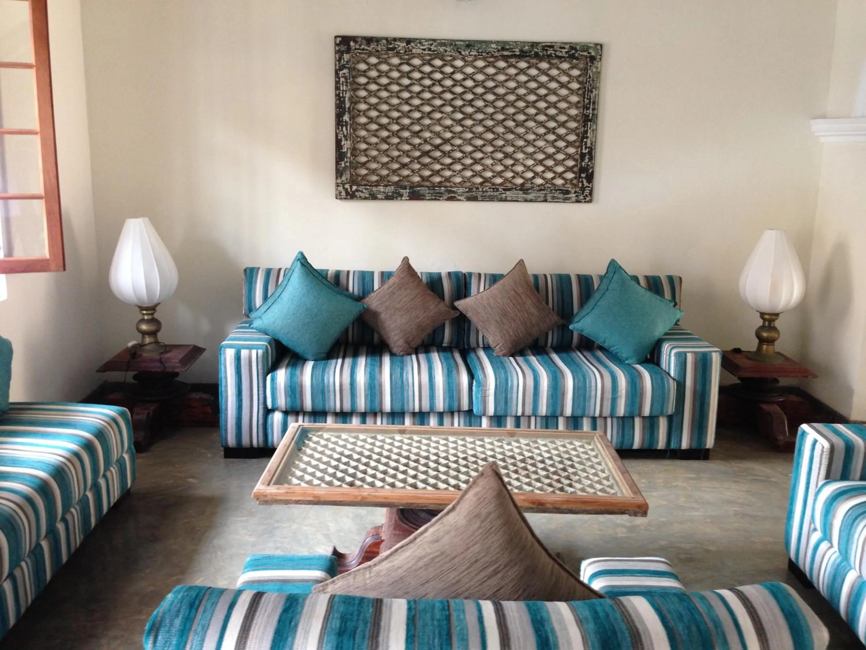 Living room, Bed in Khalid's Guest House