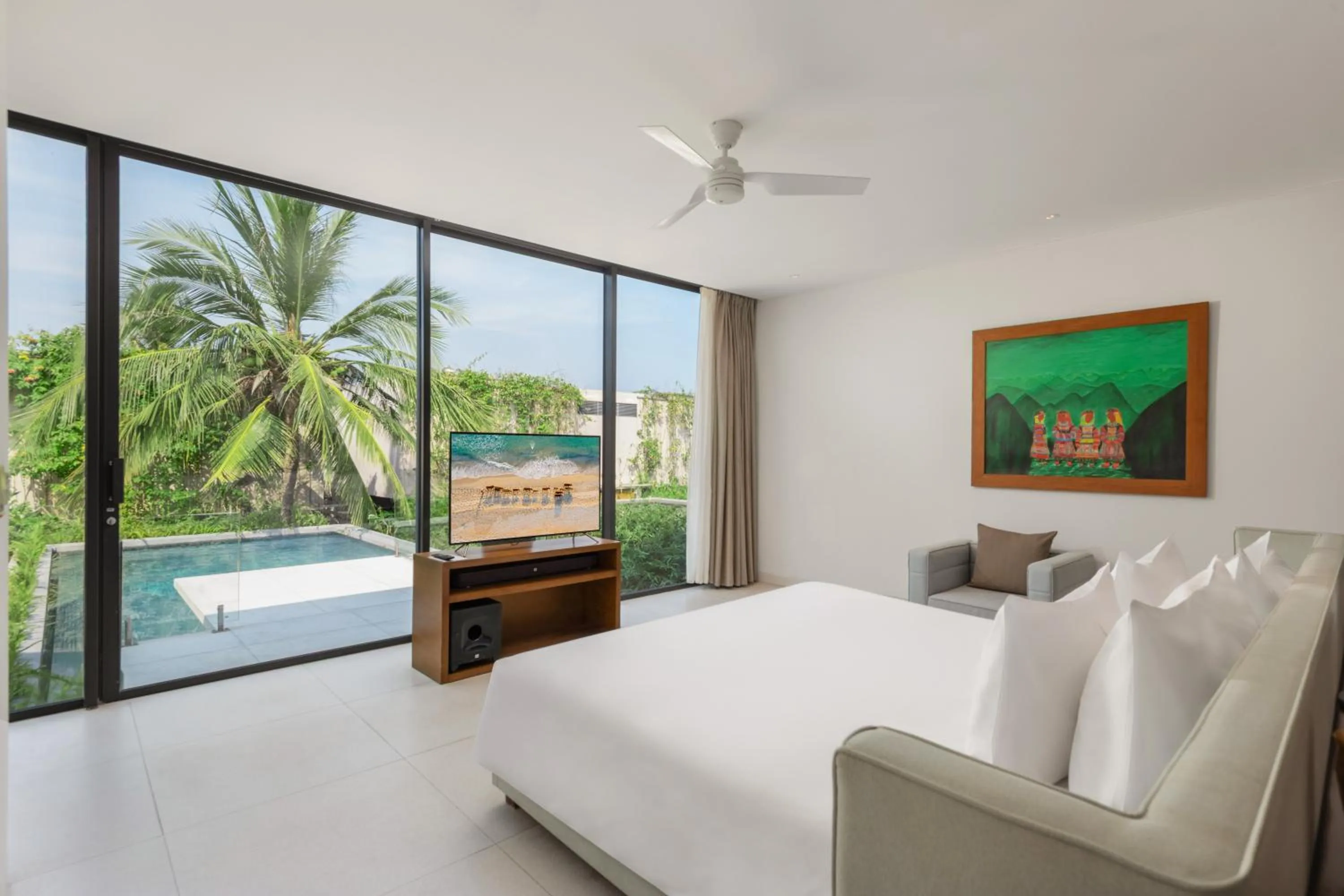 Bed in Naman Retreat