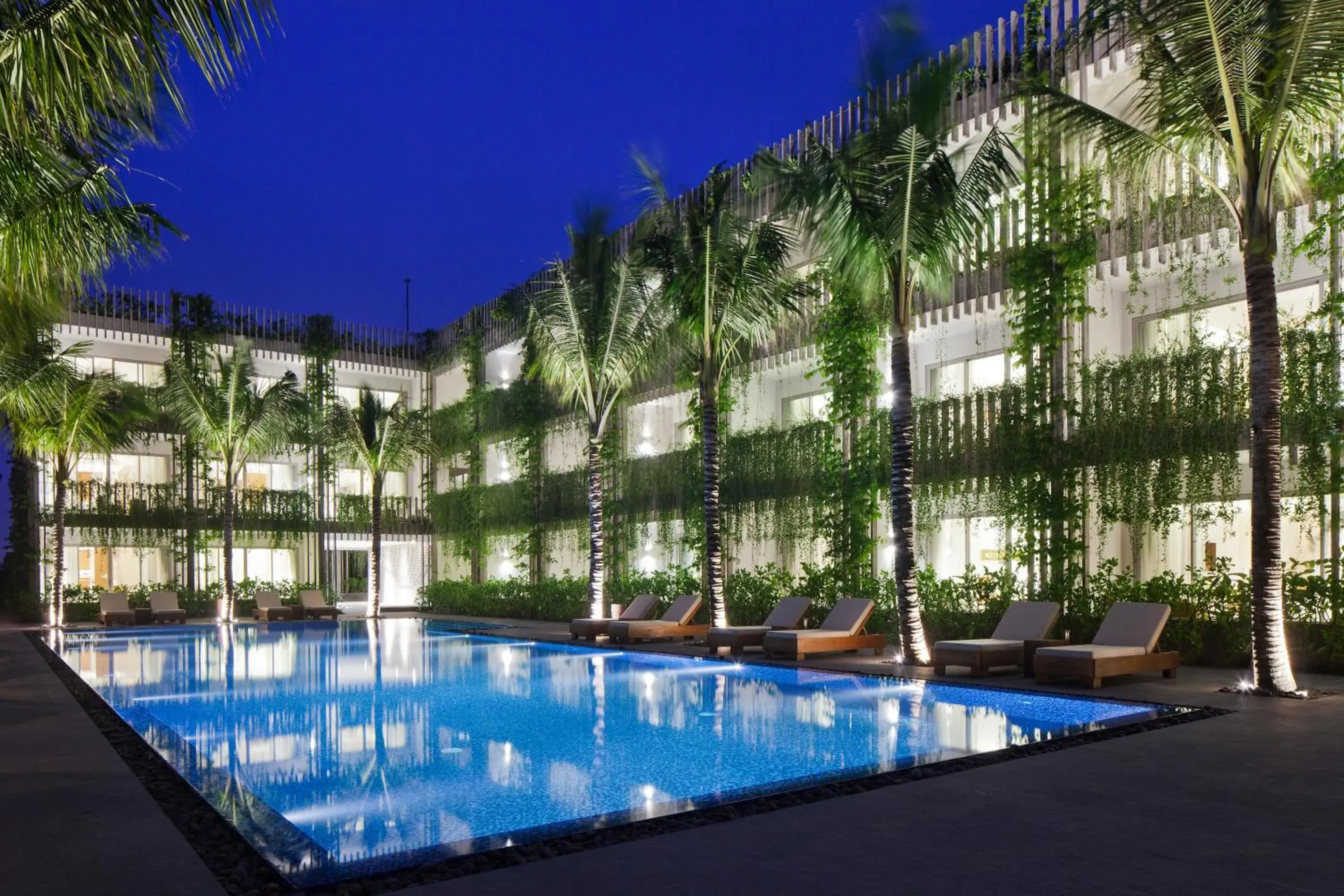 Swimming pool in Naman Retreat Swimming pool in Naman Retreat