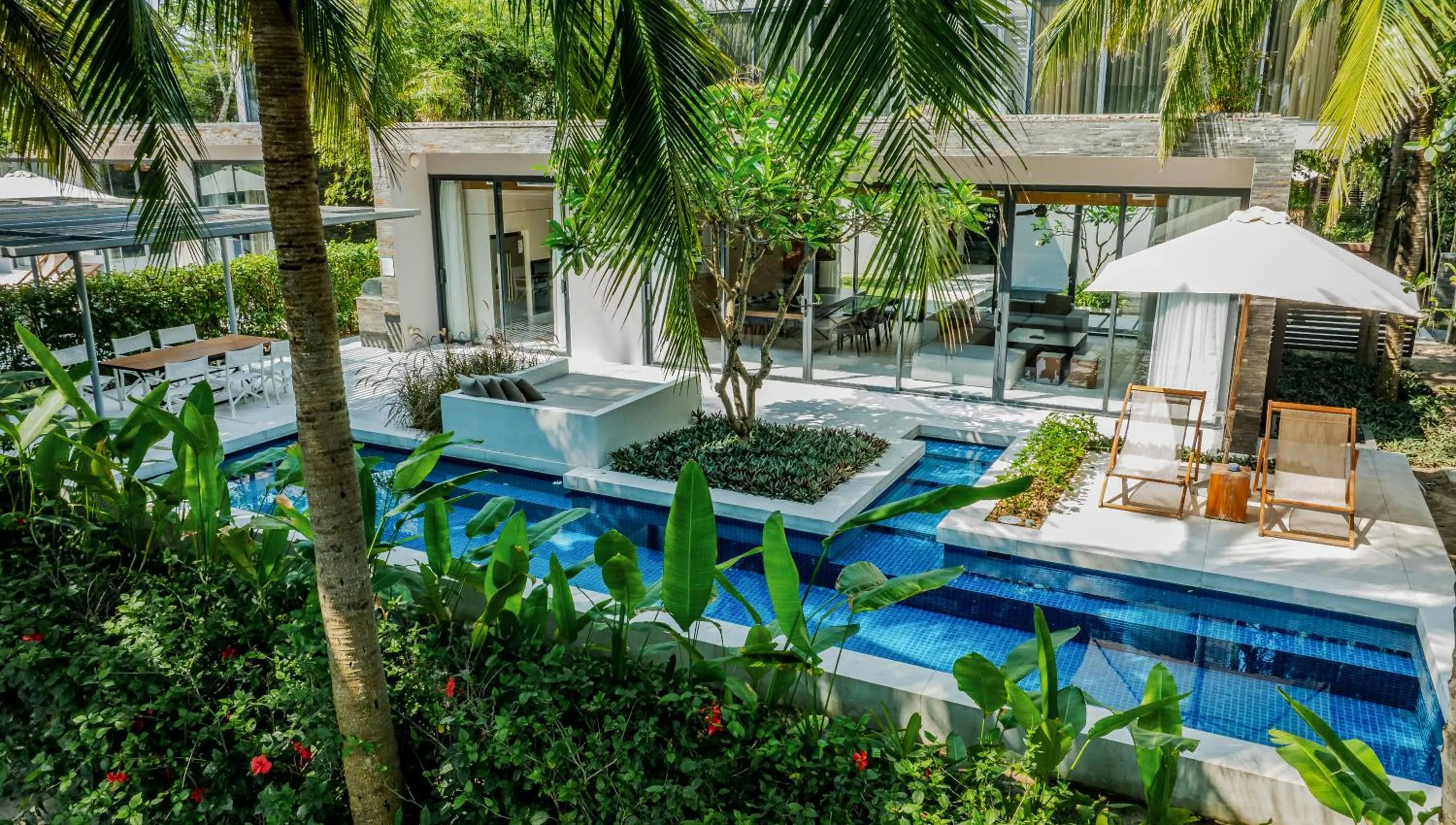 Natural landscape in Naman Retreat