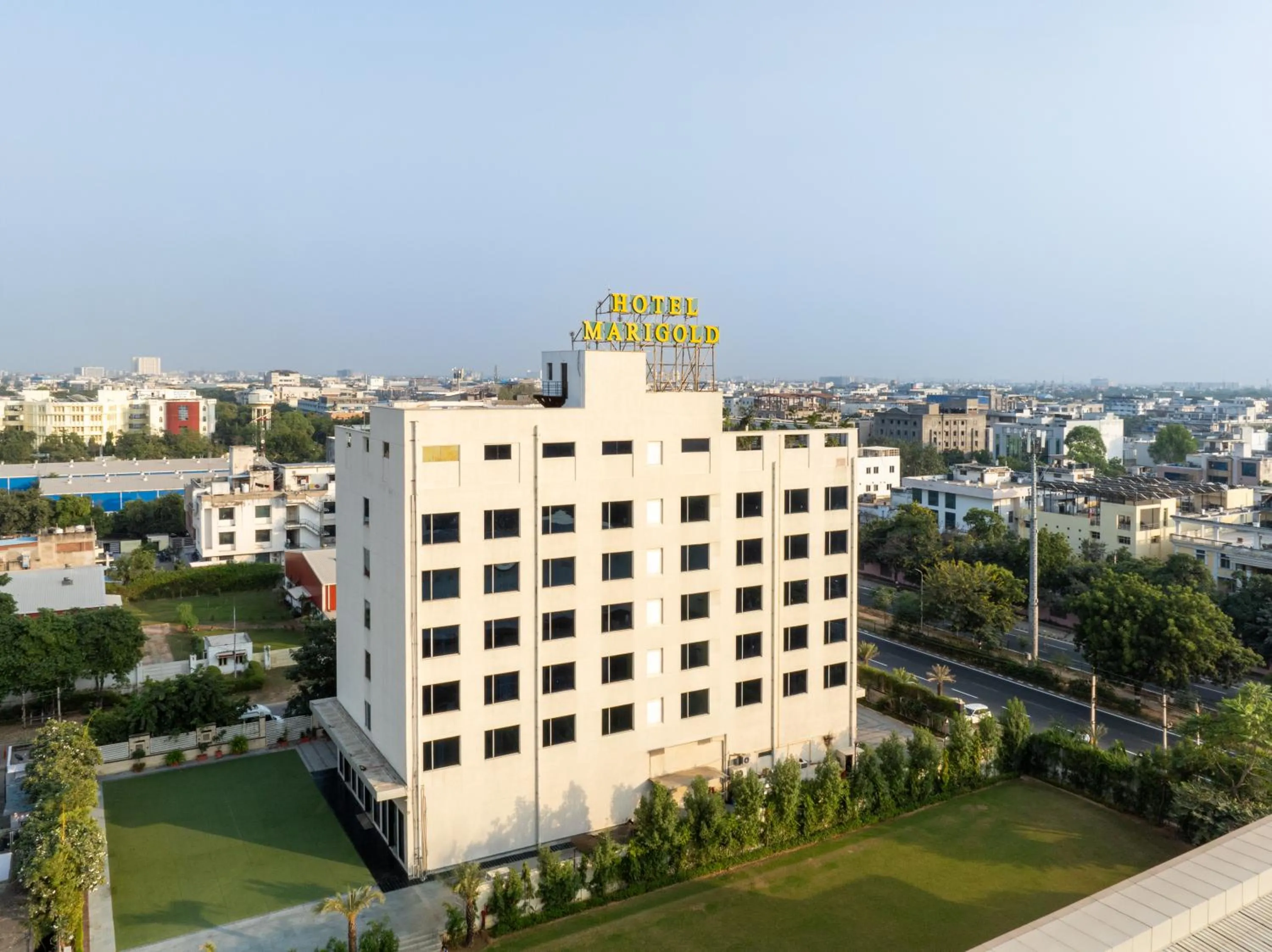 Natural landscape in Hotel Marigold Jaipur