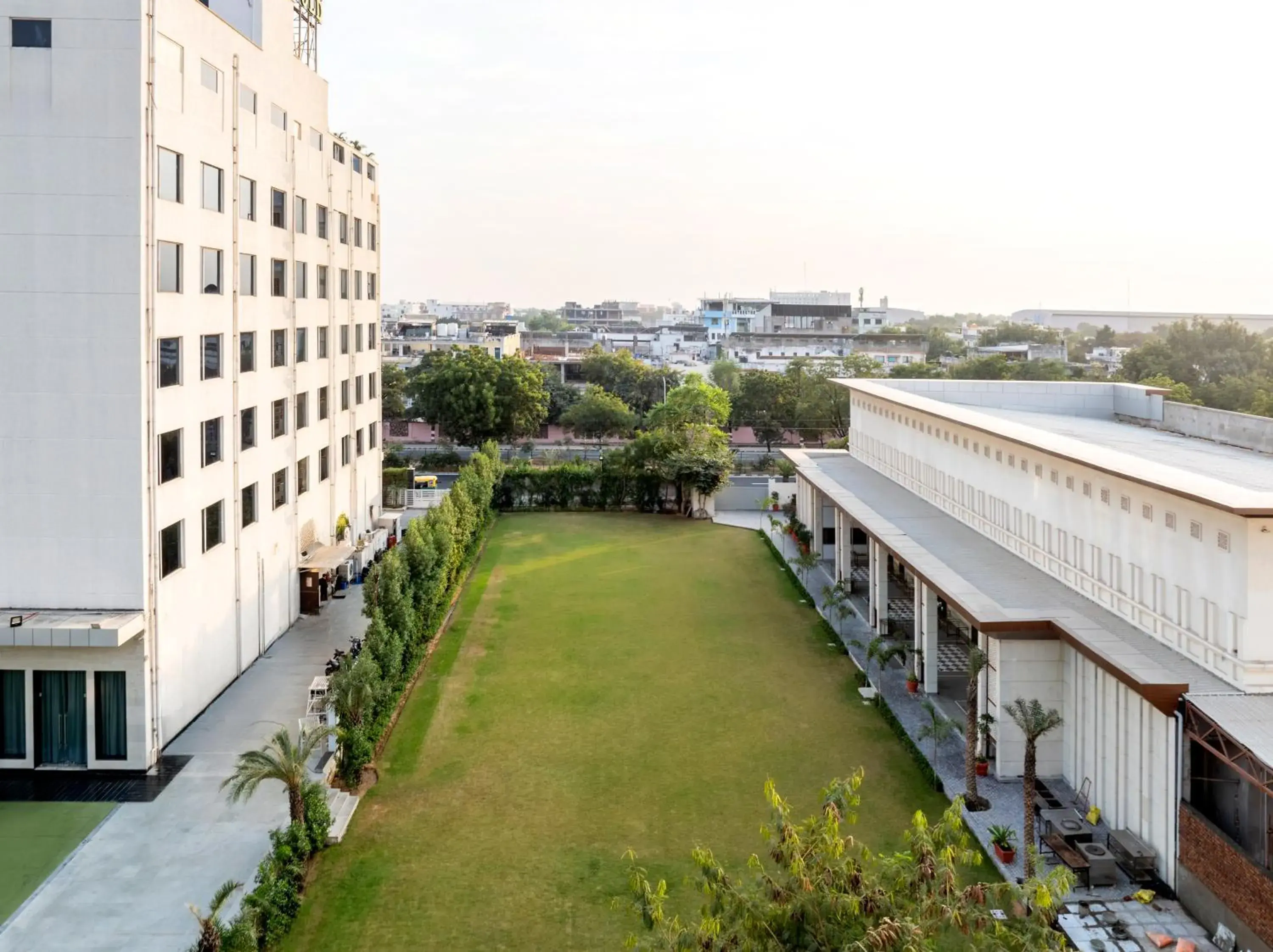 Property building in Hotel Marigold Jaipur Property building in Hotel Marigold Jaipur