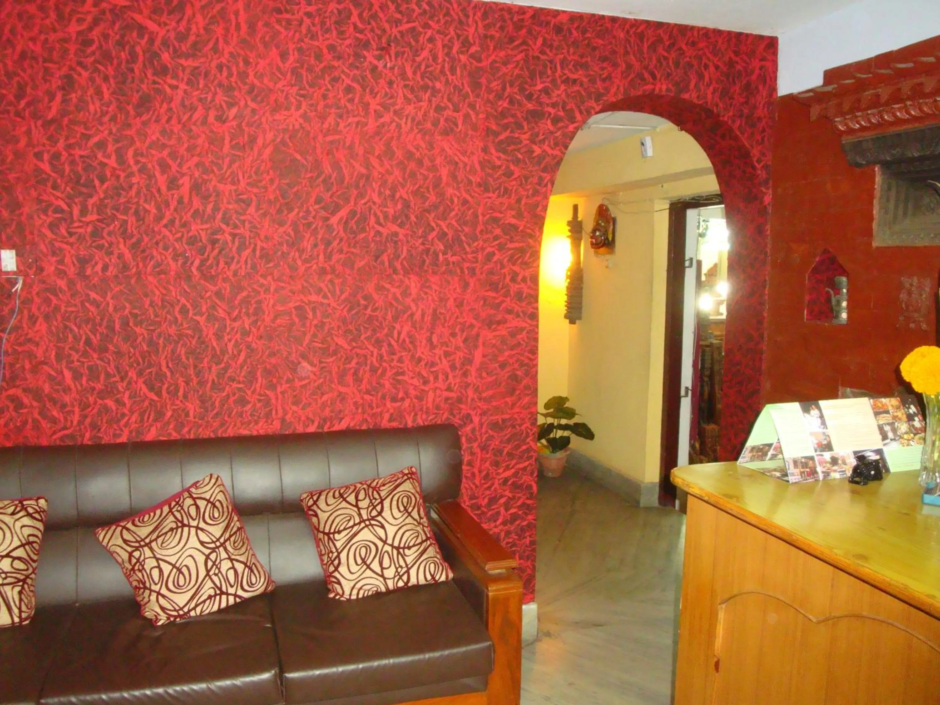 Lobby or reception in Kumari Guest House