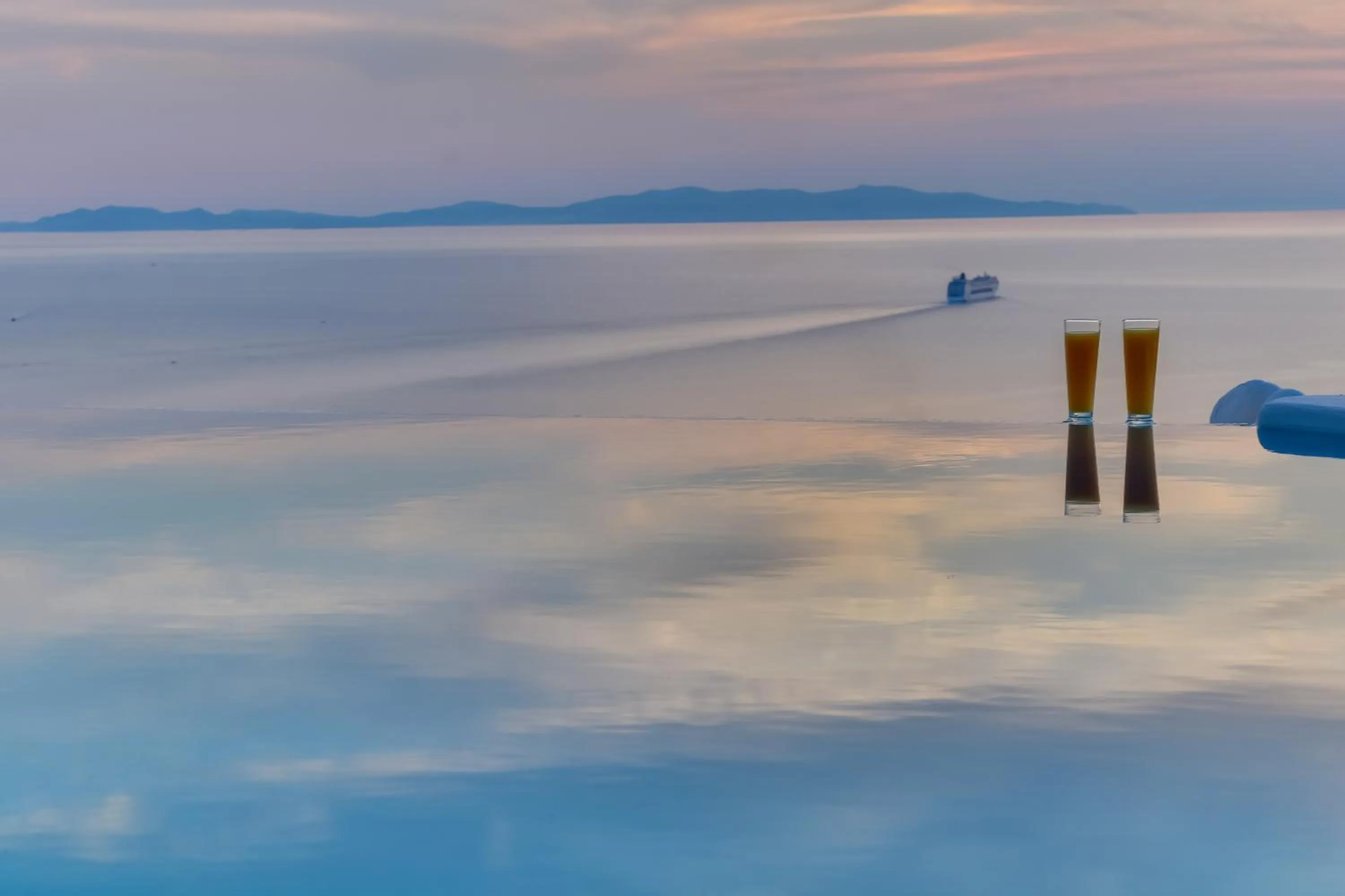 Property building in Manolia View Mykonos