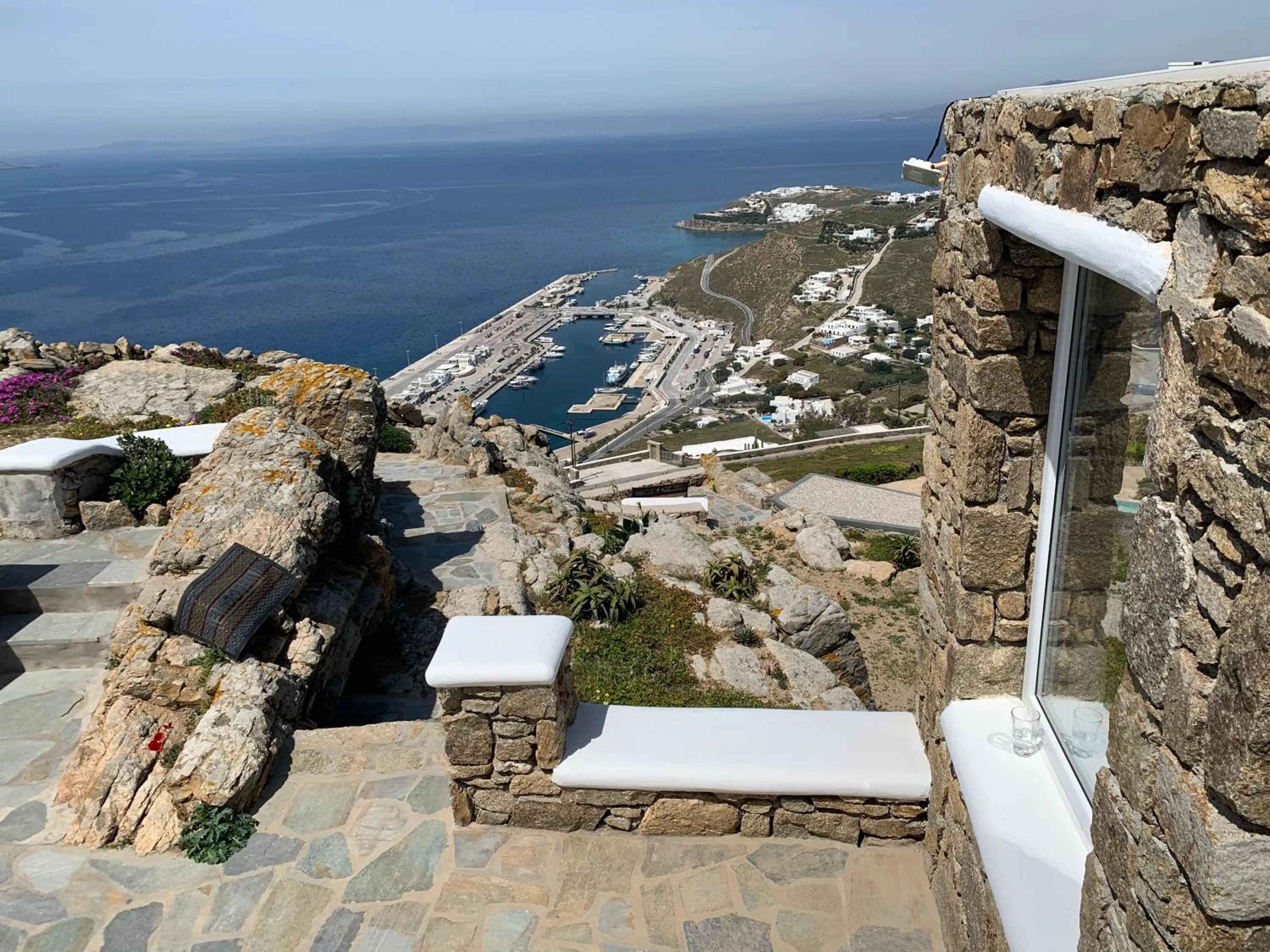 Sea view in Manolia View Mykonos