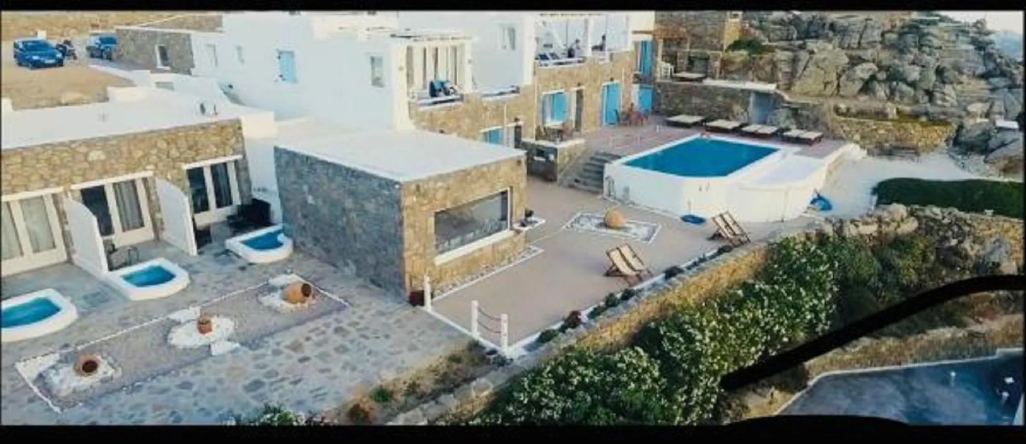 Bird's eye view in Manolia View Mykonos