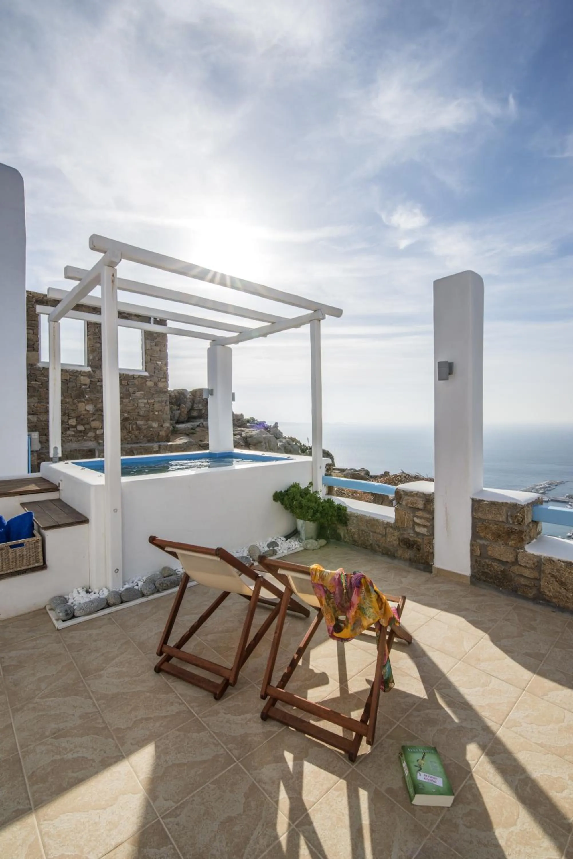 Sea view in Manolia View Mykonos