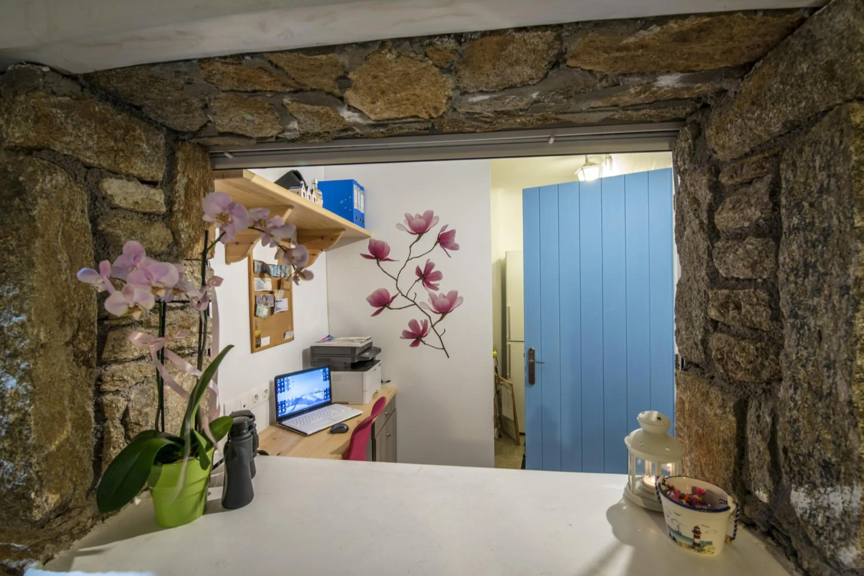 Lobby or reception in Manolia View Mykonos