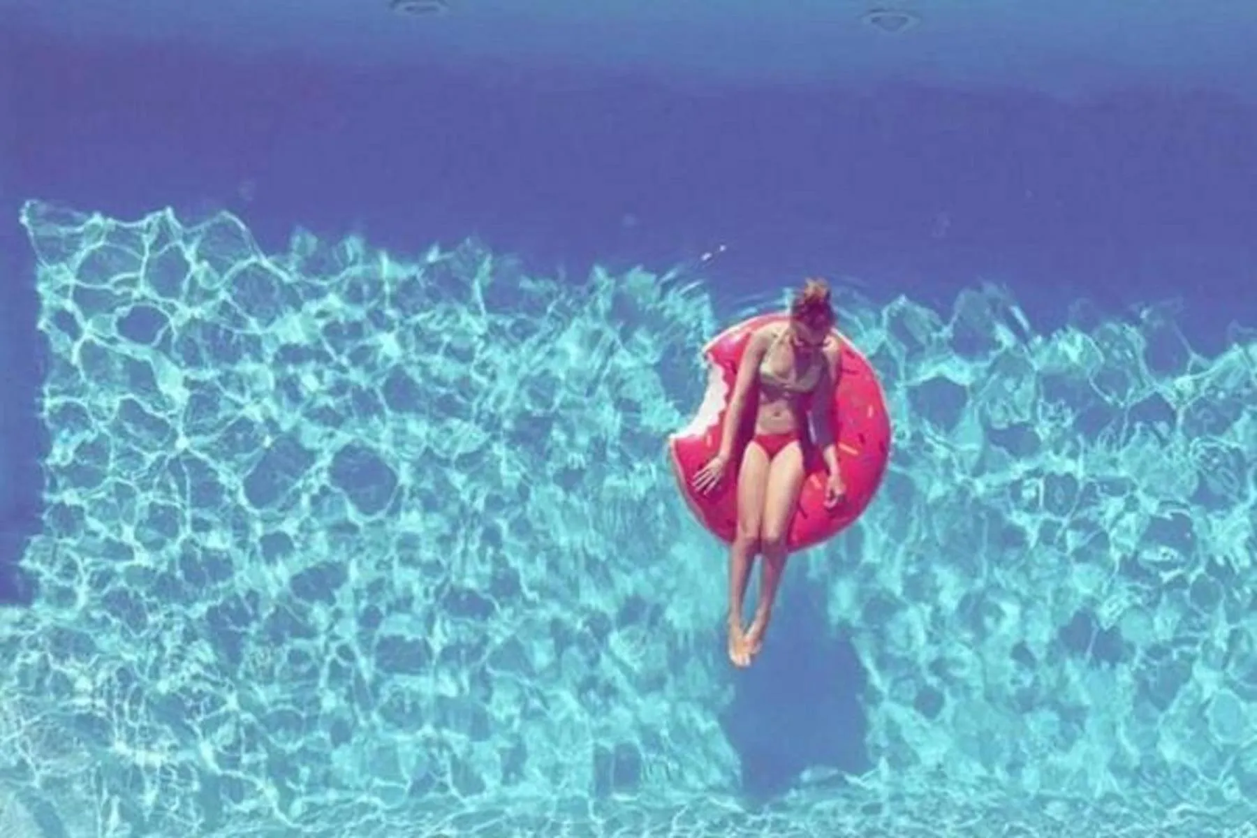 Swimming pool in Manolia View Mykonos