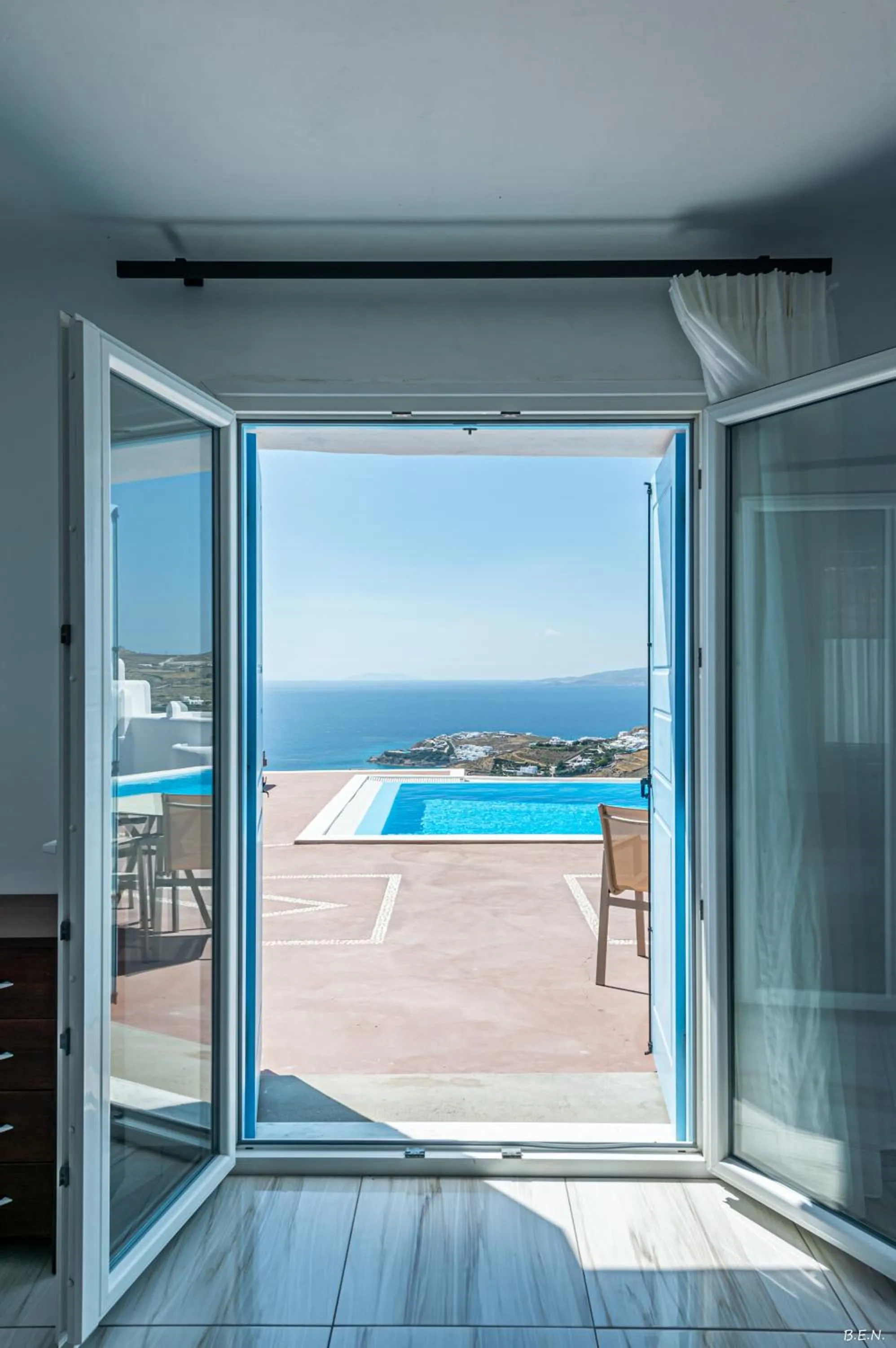 Location in Manolia View Mykonos