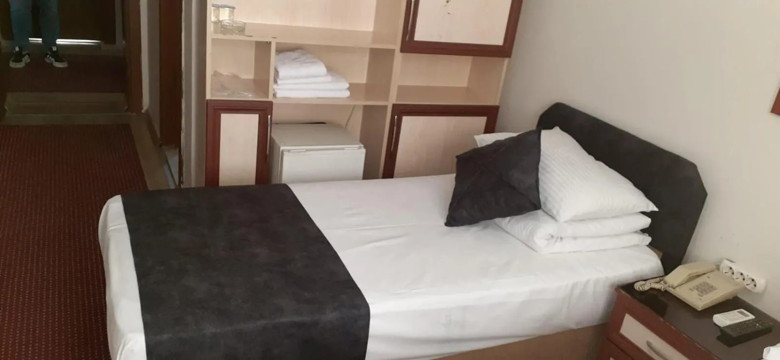 Bed in AKÇAY LEMAN OTEL