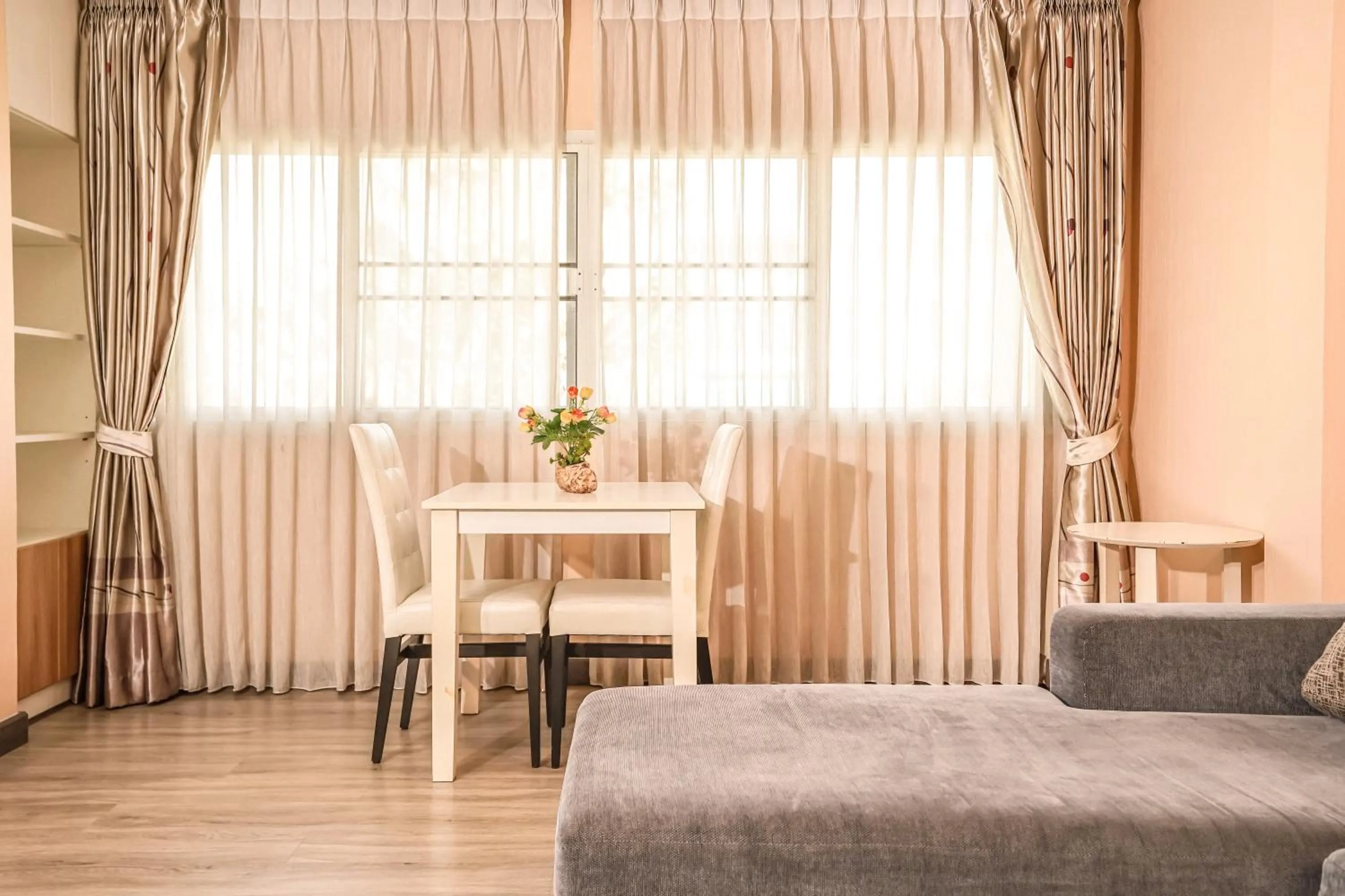 Bedroom in Blue cafe Apartments