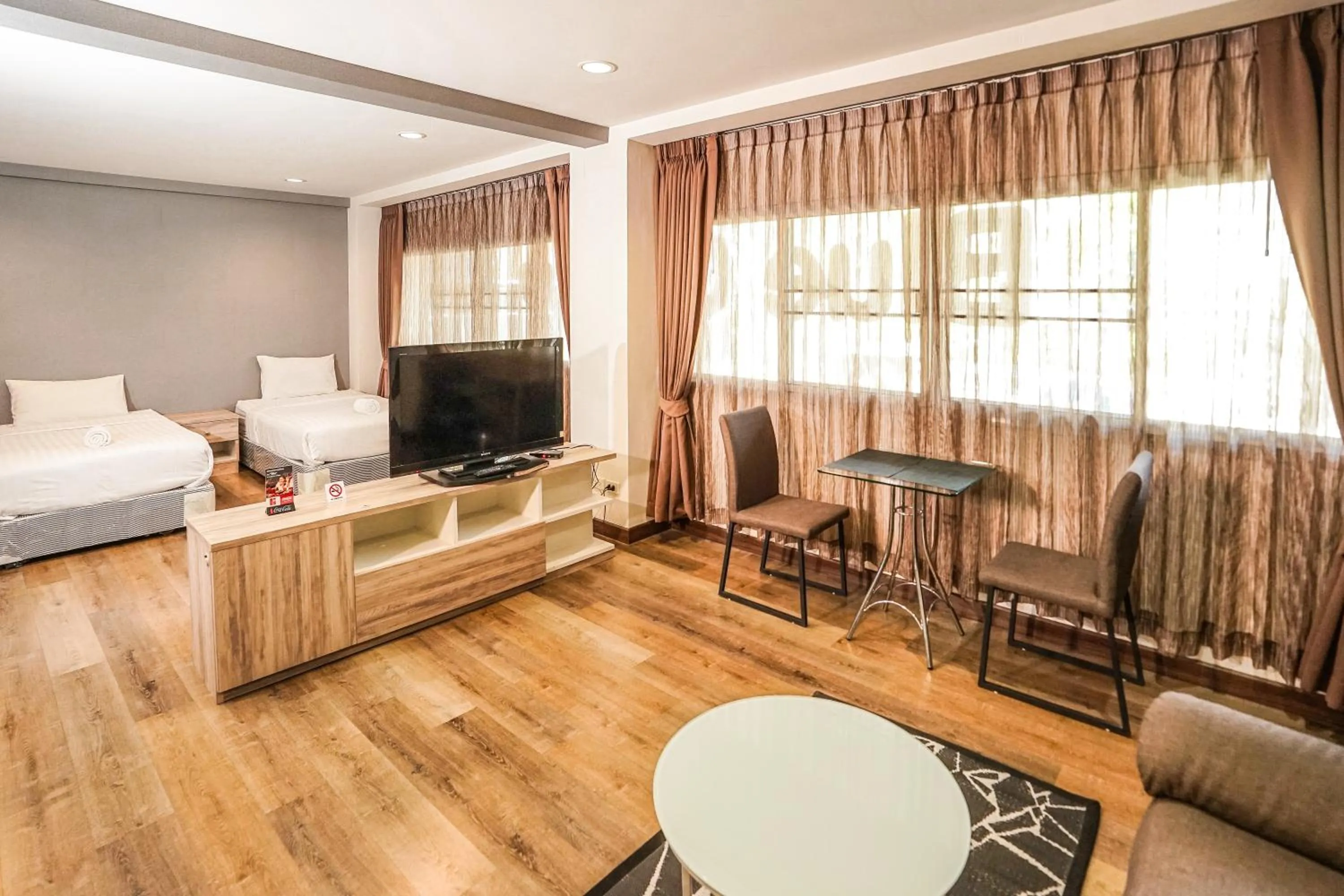 Bedroom, Bed in Blue cafe Apartments