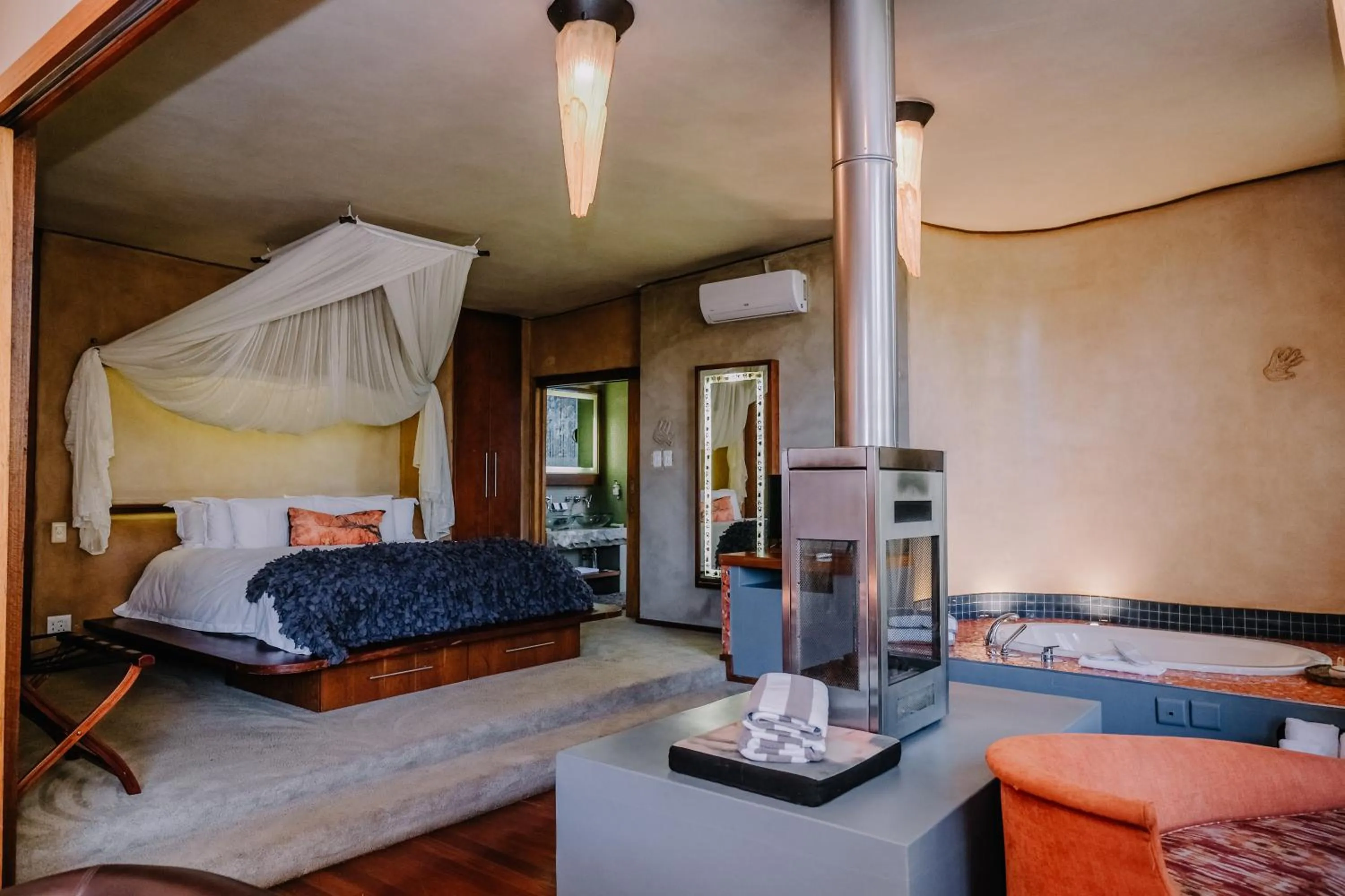 Bed in Forum Homini Boutique Hotel