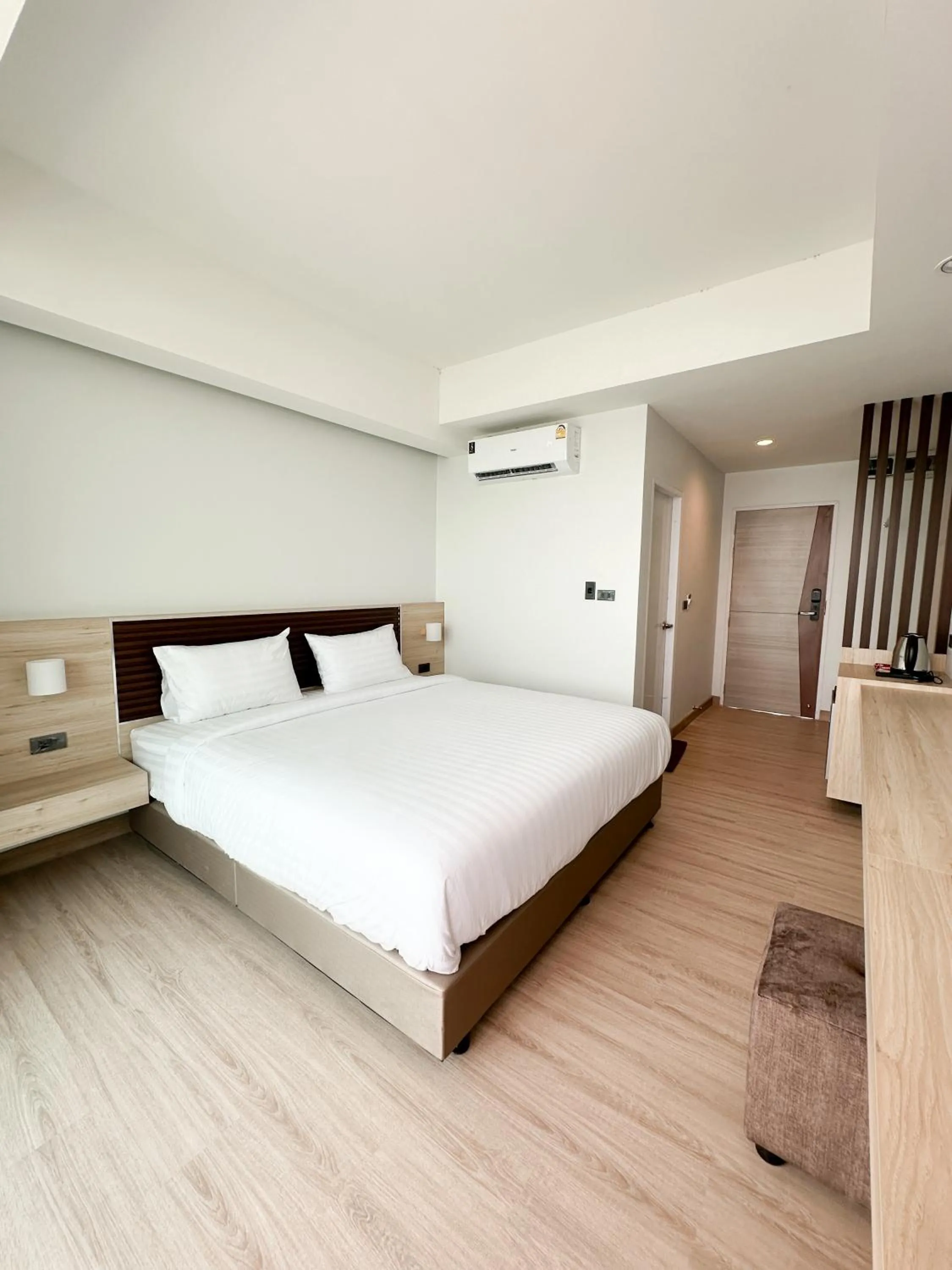 Bed in Mekong pano villa