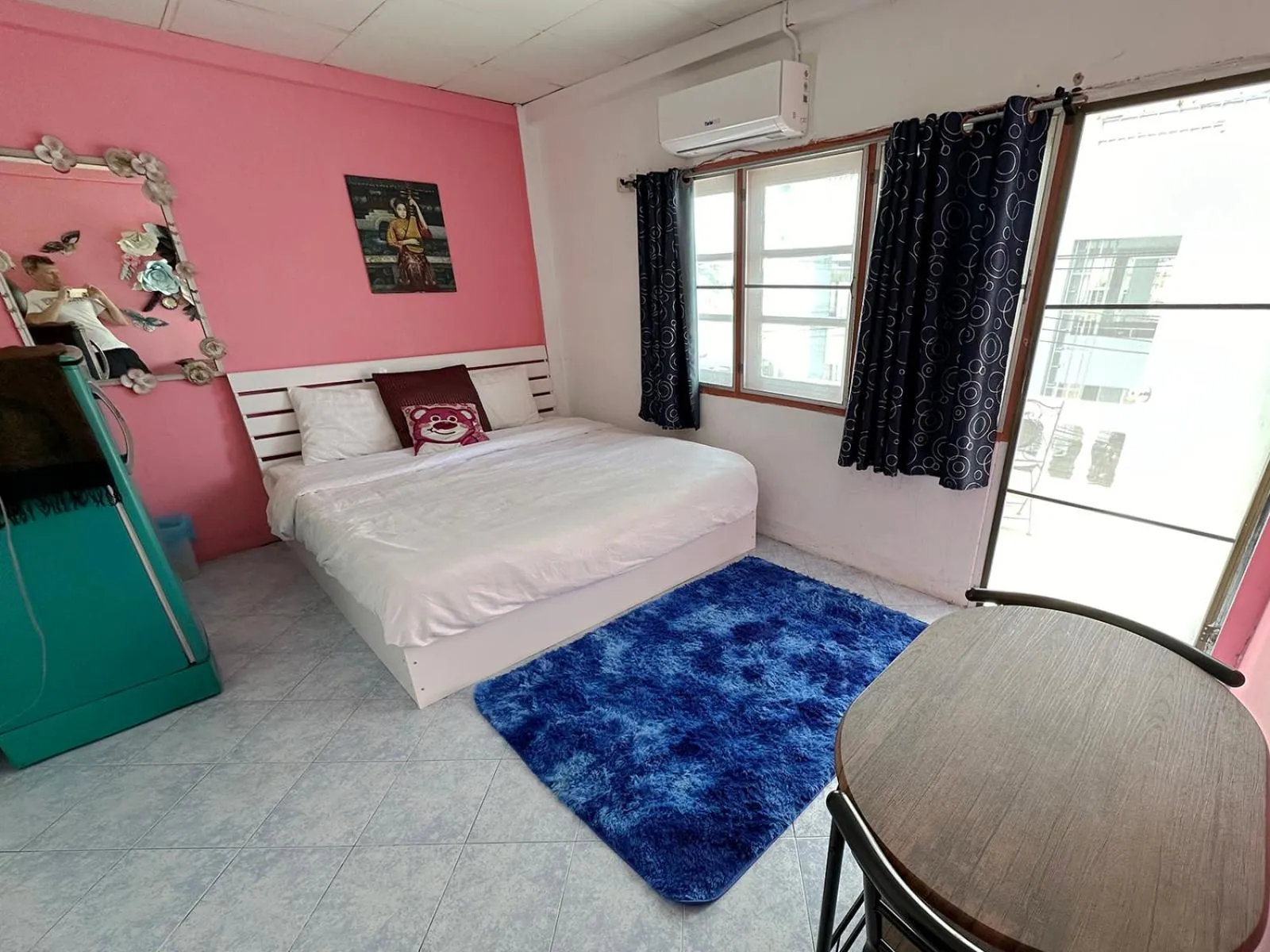 Location, Bed in Sea View Jomtien Guest House