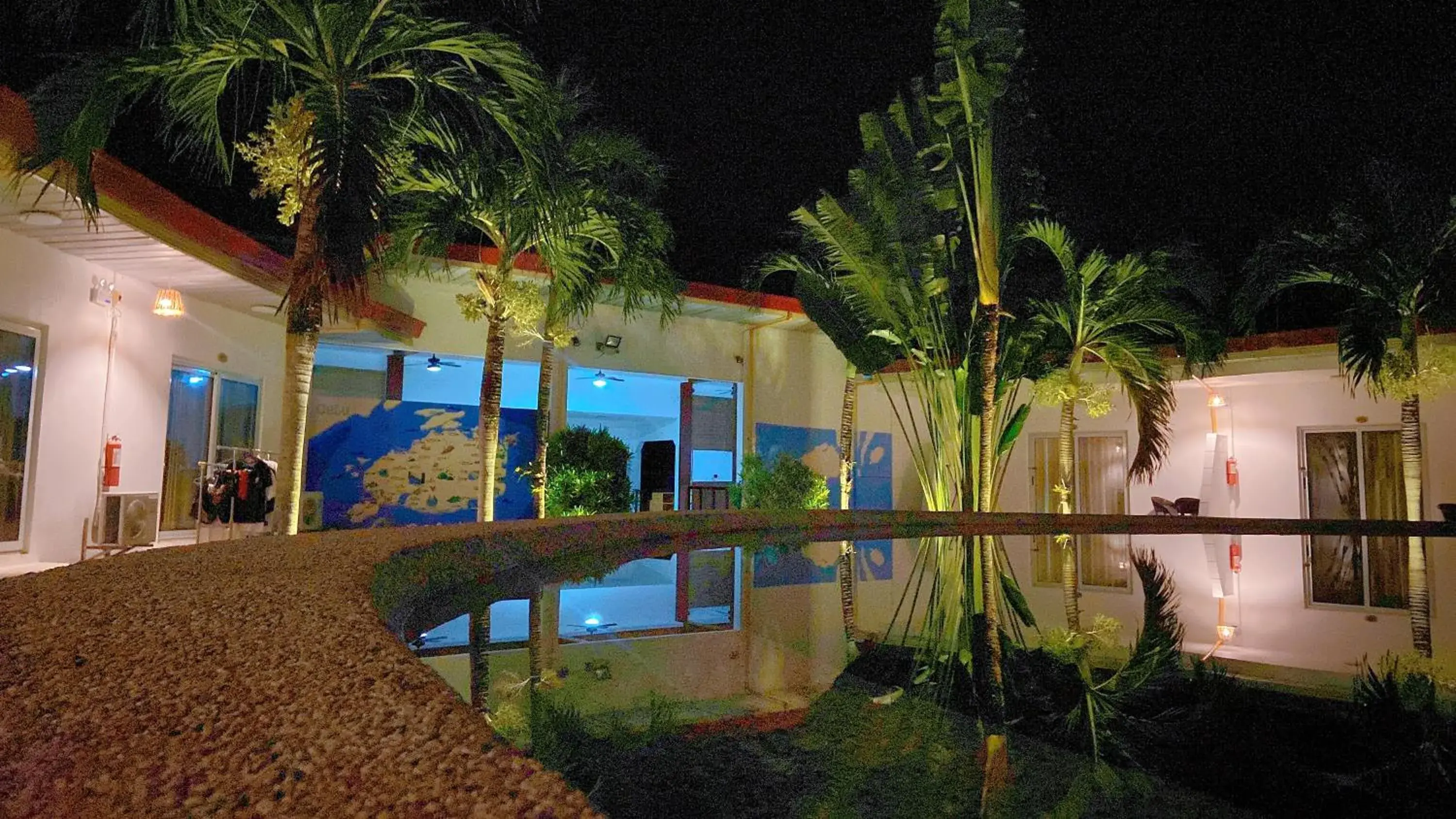 Property building in Green Mango Resort Property building in Green Mango Resort