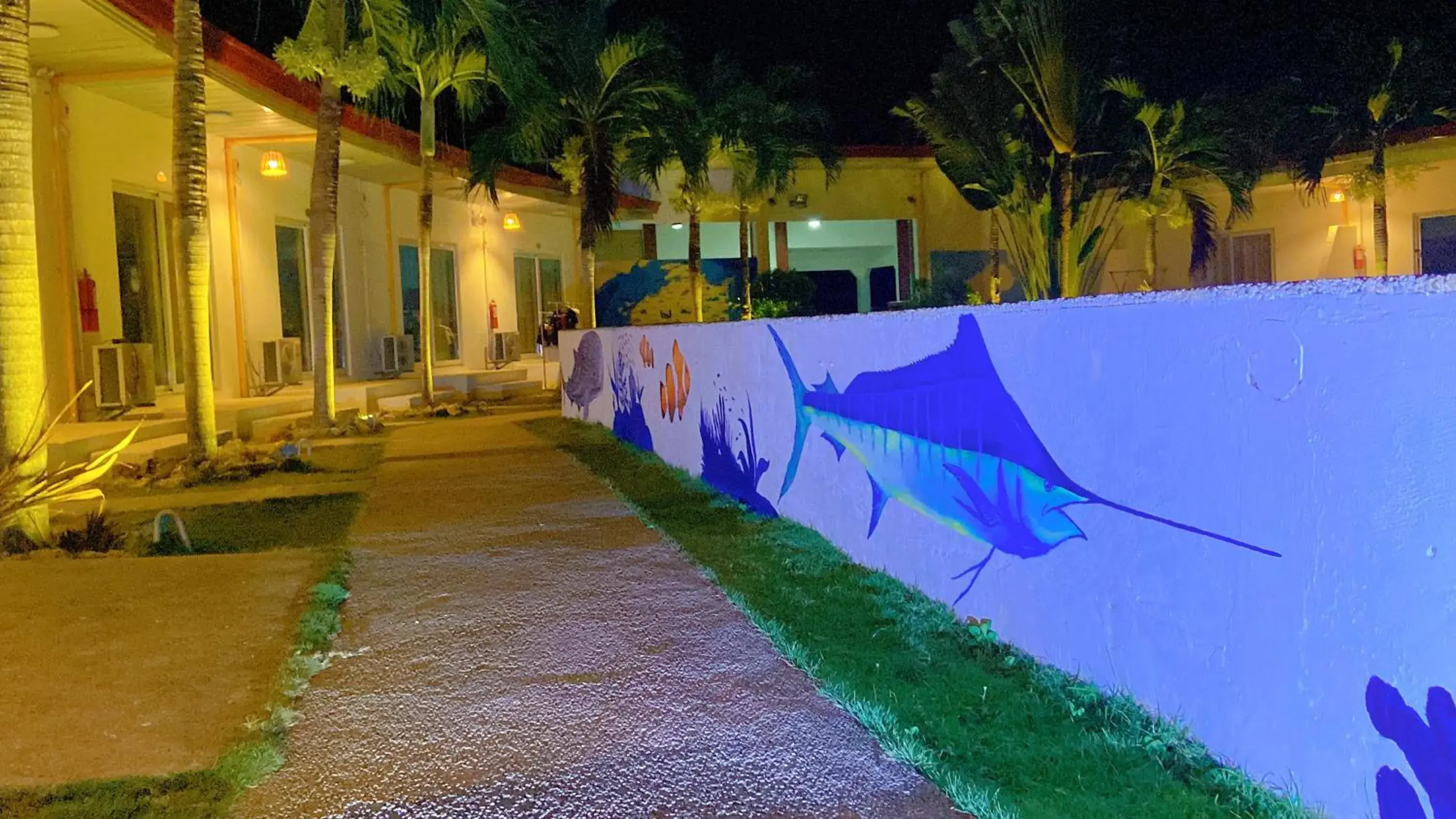 Property building in Green Mango Resort Property building in Green Mango Resort