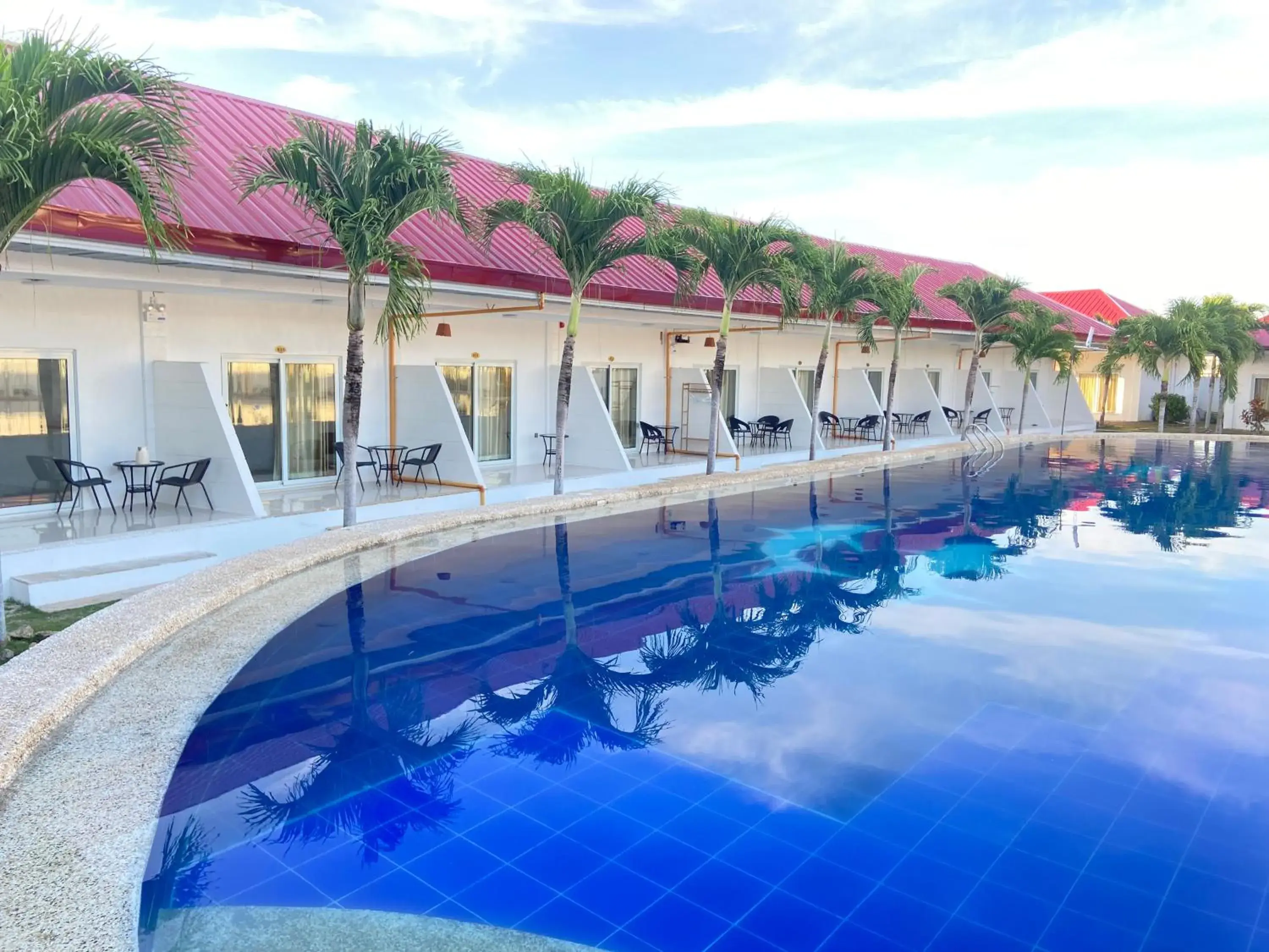 Property building in Green Mango Resort Property building in Green Mango Resort