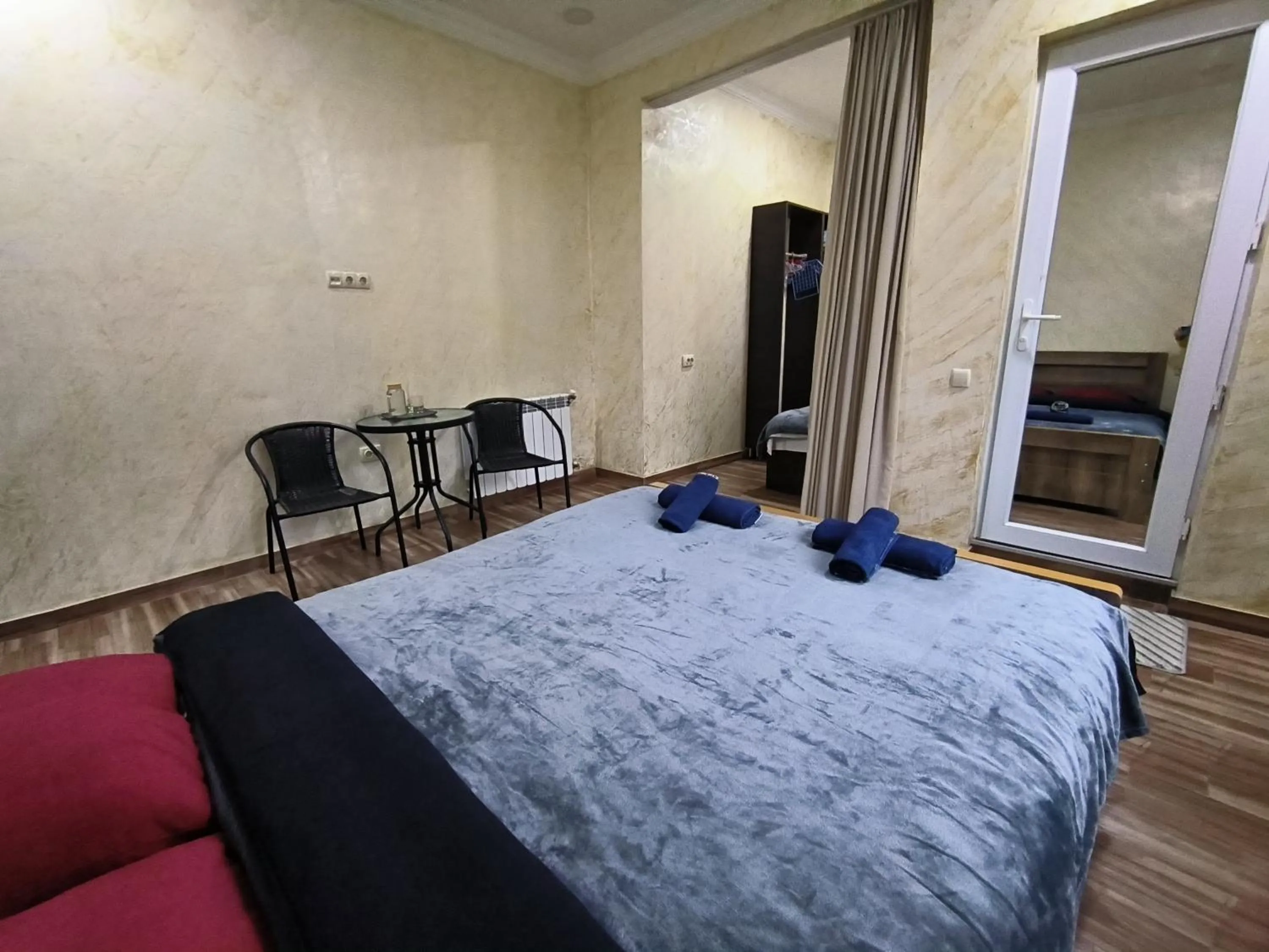 Bed in Batumi Homestay at Tamar Mephe Avenue