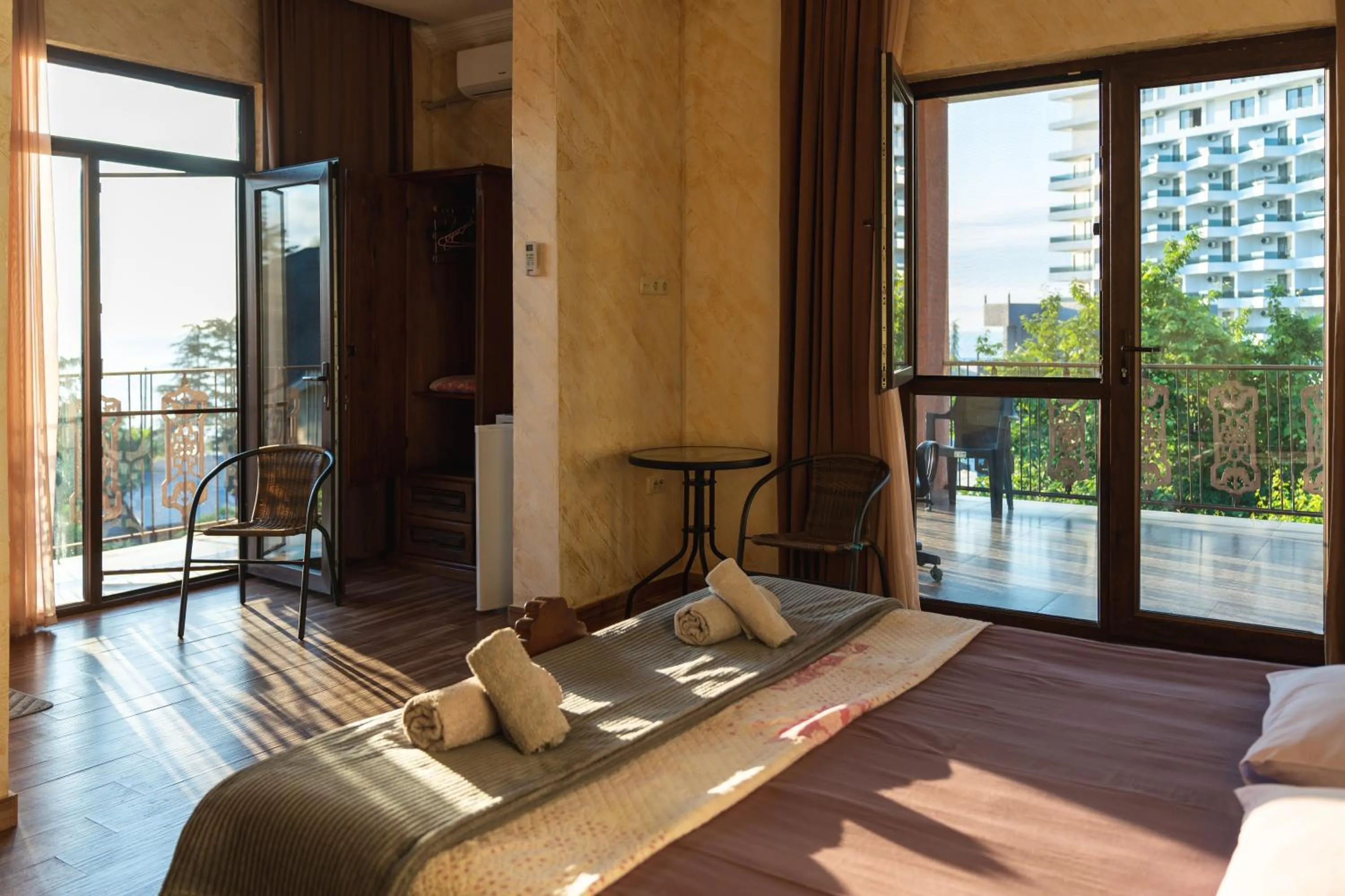Bed in Batumi Homestay at Tamar Mephe Avenue