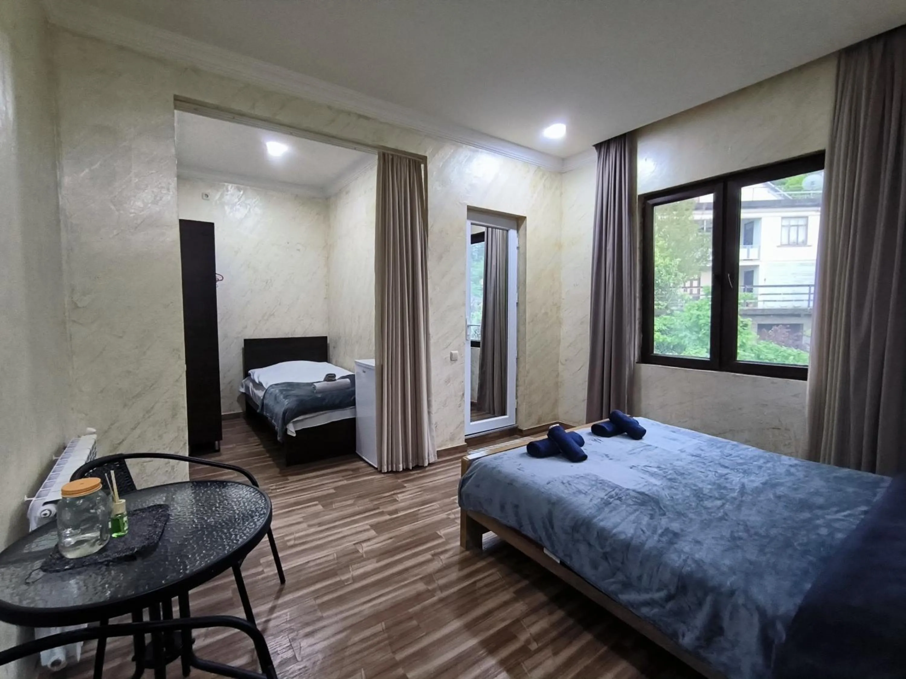 Bed in Batumi Homestay at Tamar Mephe Avenue