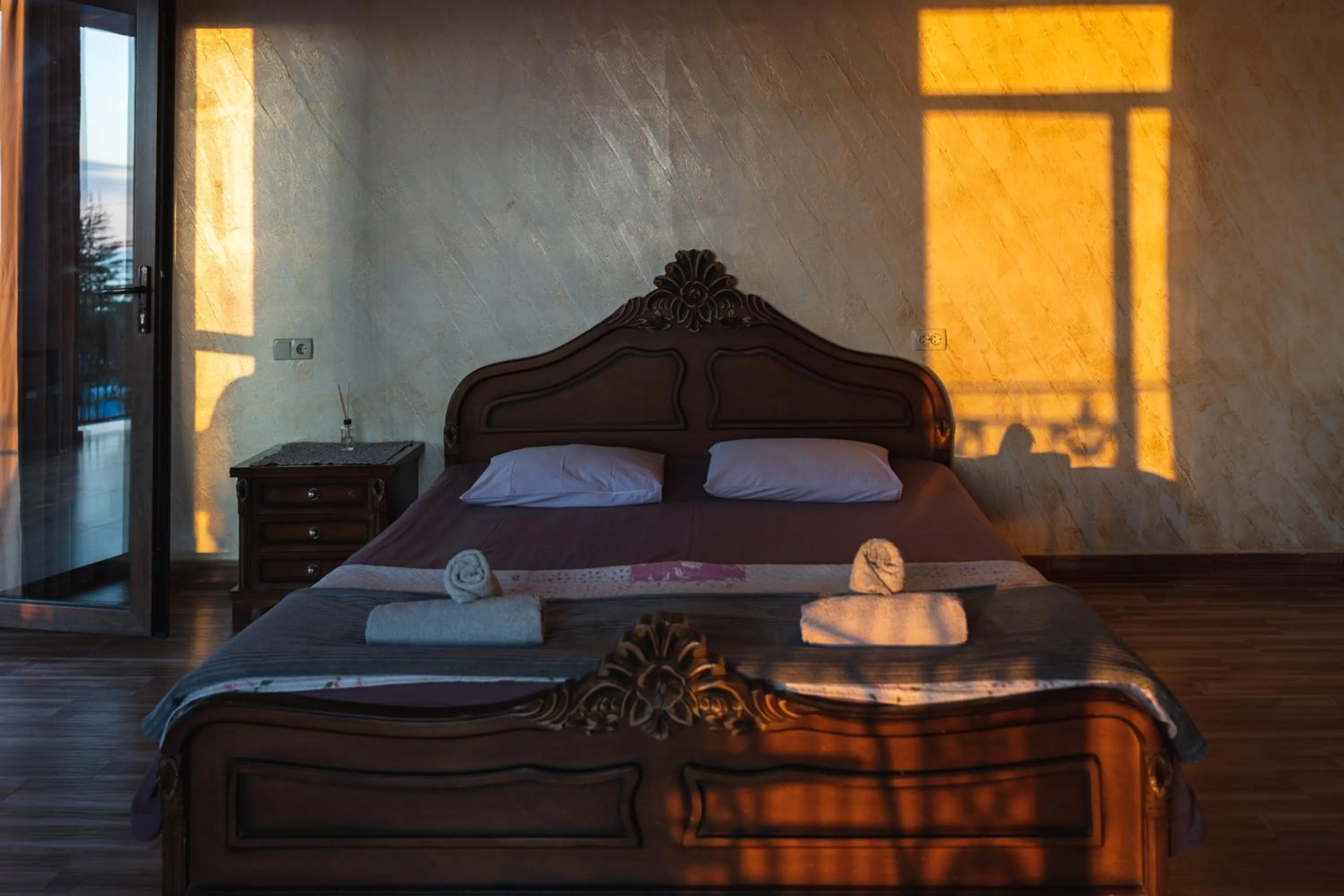 Bed in Batumi Homestay at Tamar Mephe Avenue