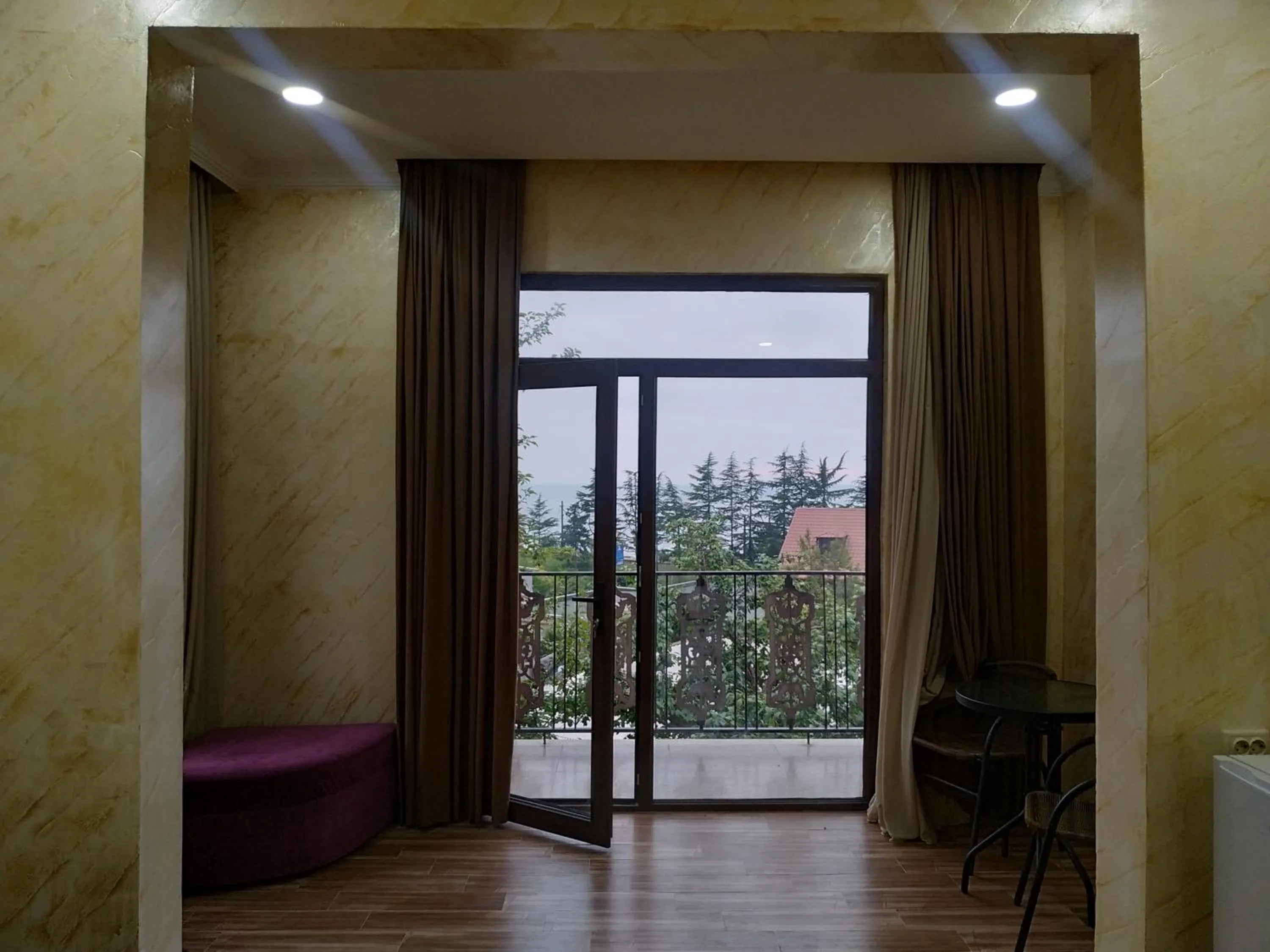 Balcony/Terrace in Batumi Homestay at Tamar Mephe Avenue