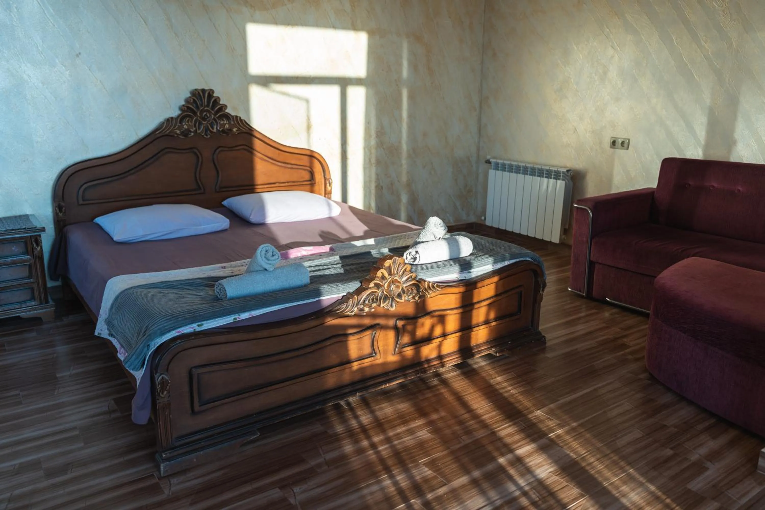 Bed in Batumi Homestay at Tamar Mephe Avenue