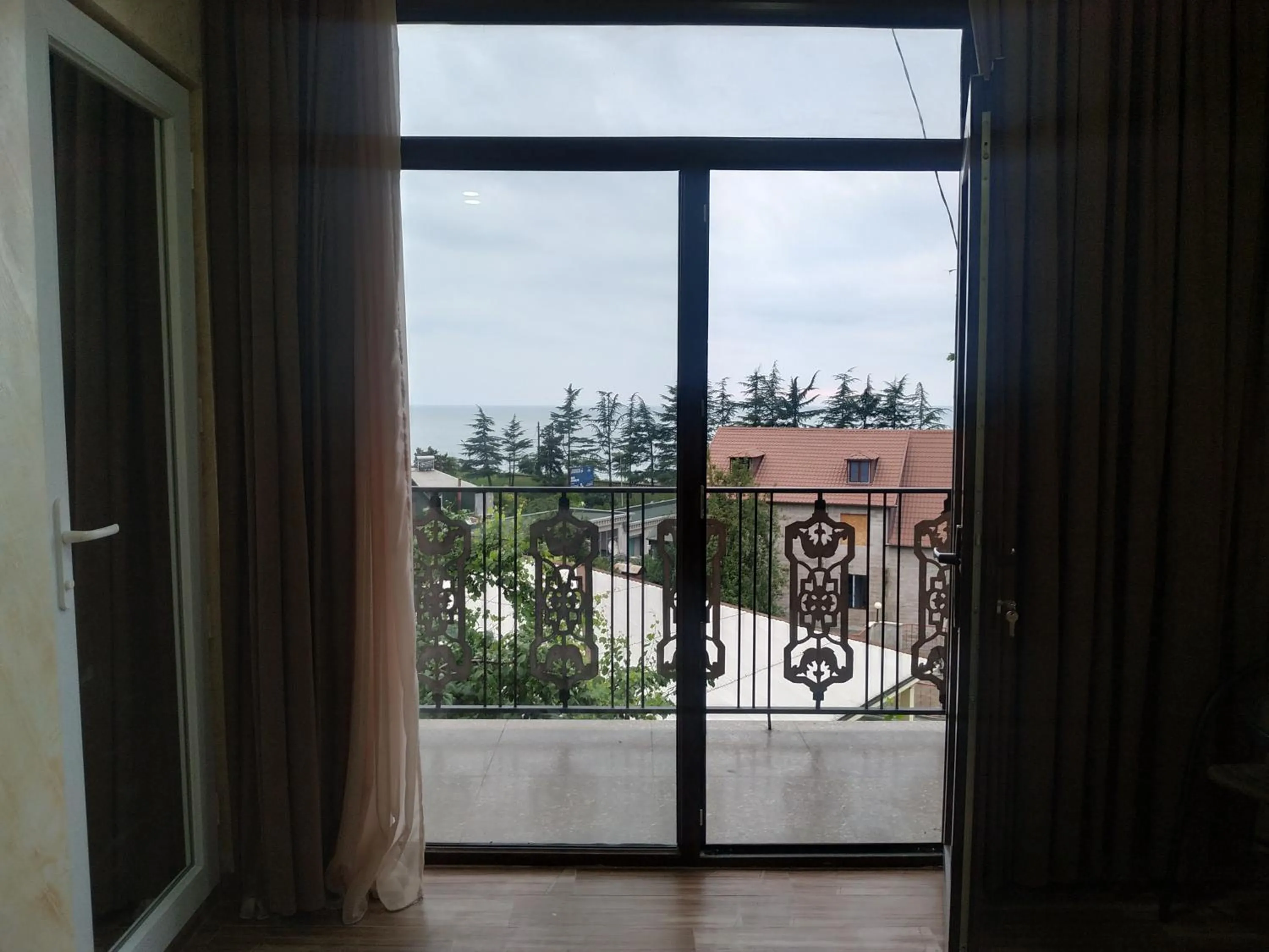 Balcony/Terrace in Batumi Homestay at Tamar Mephe Avenue
