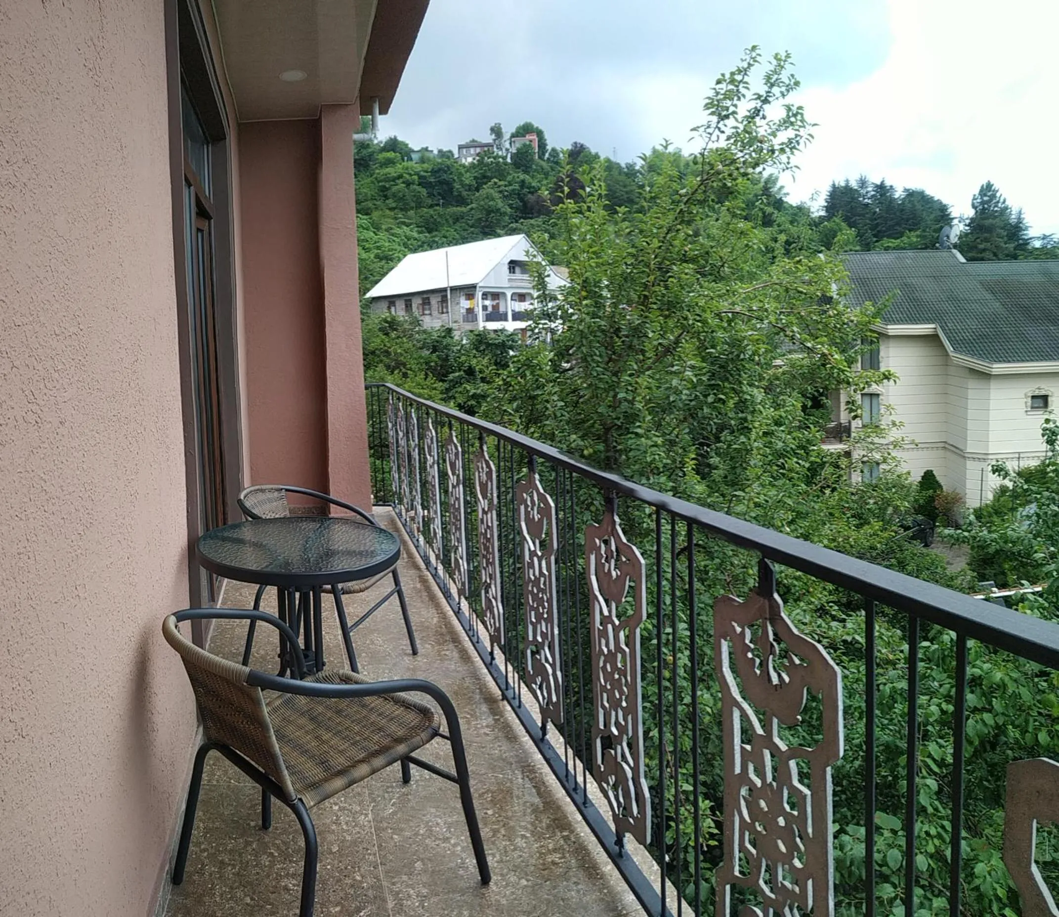 Balcony/Terrace in Batumi Homestay at Tamar Mephe Avenue