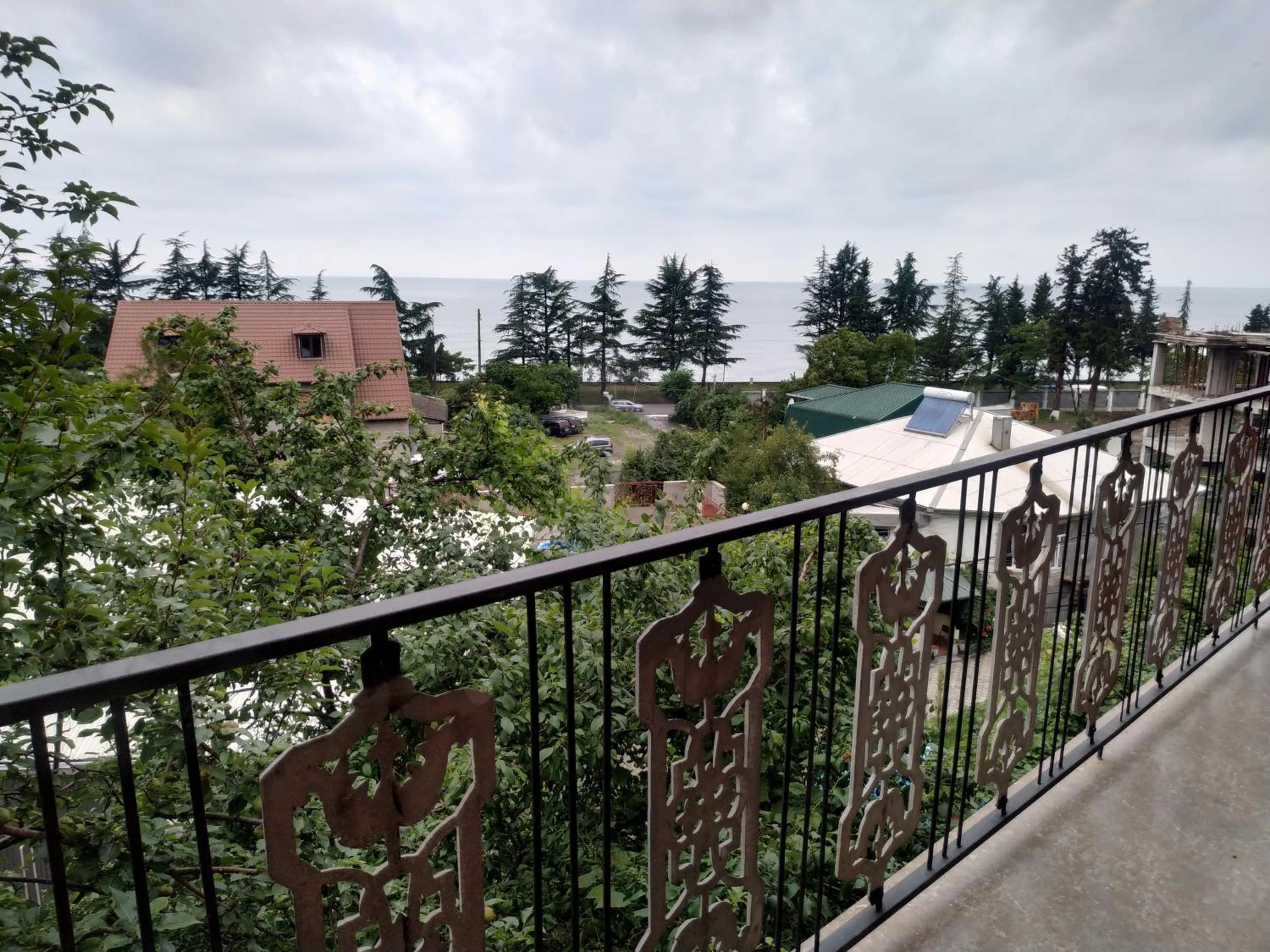 Balcony/Terrace in Batumi Homestay at Tamar Mephe Avenue