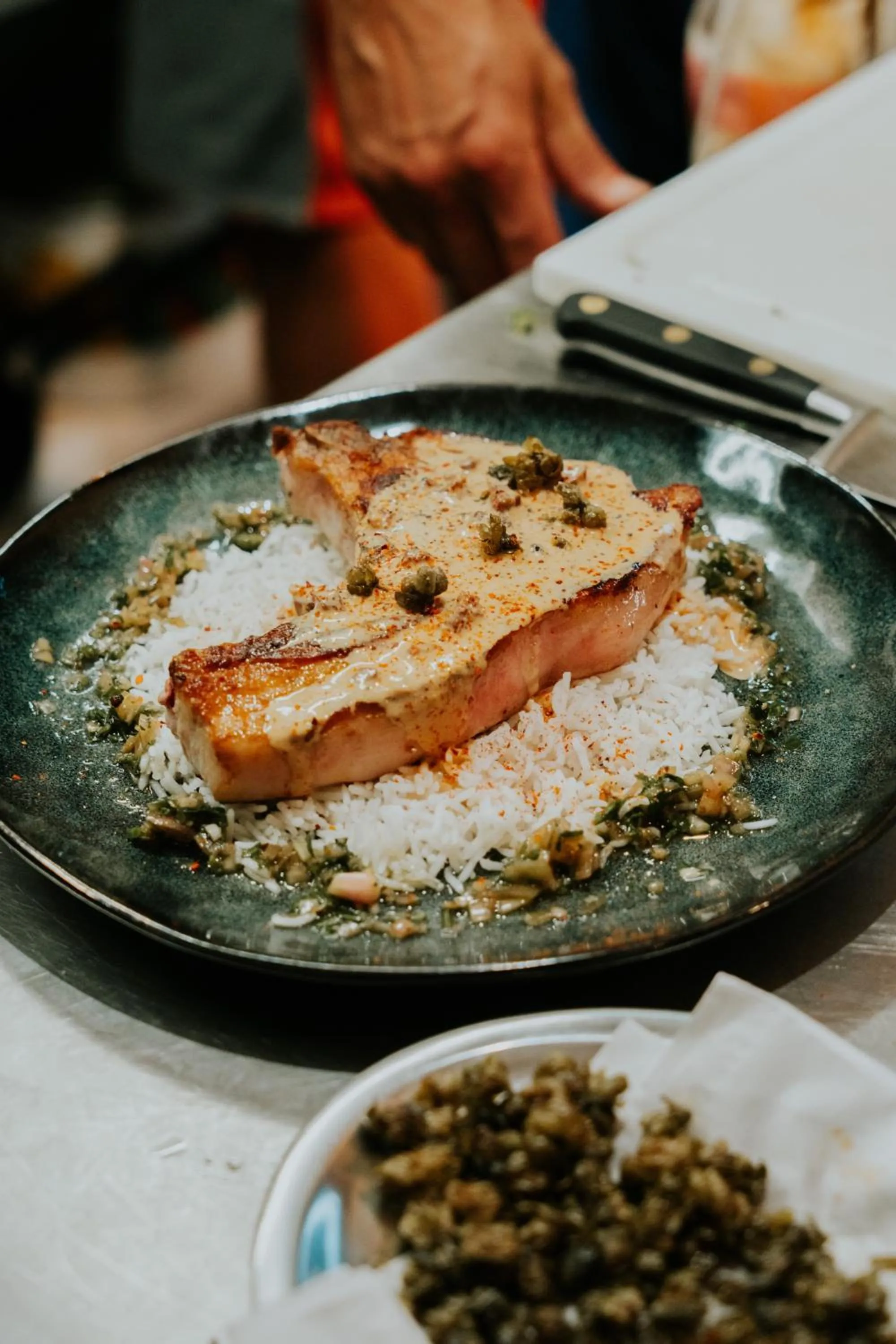 Restaurant/places to eat in Kaze Océan, The Originals Relais