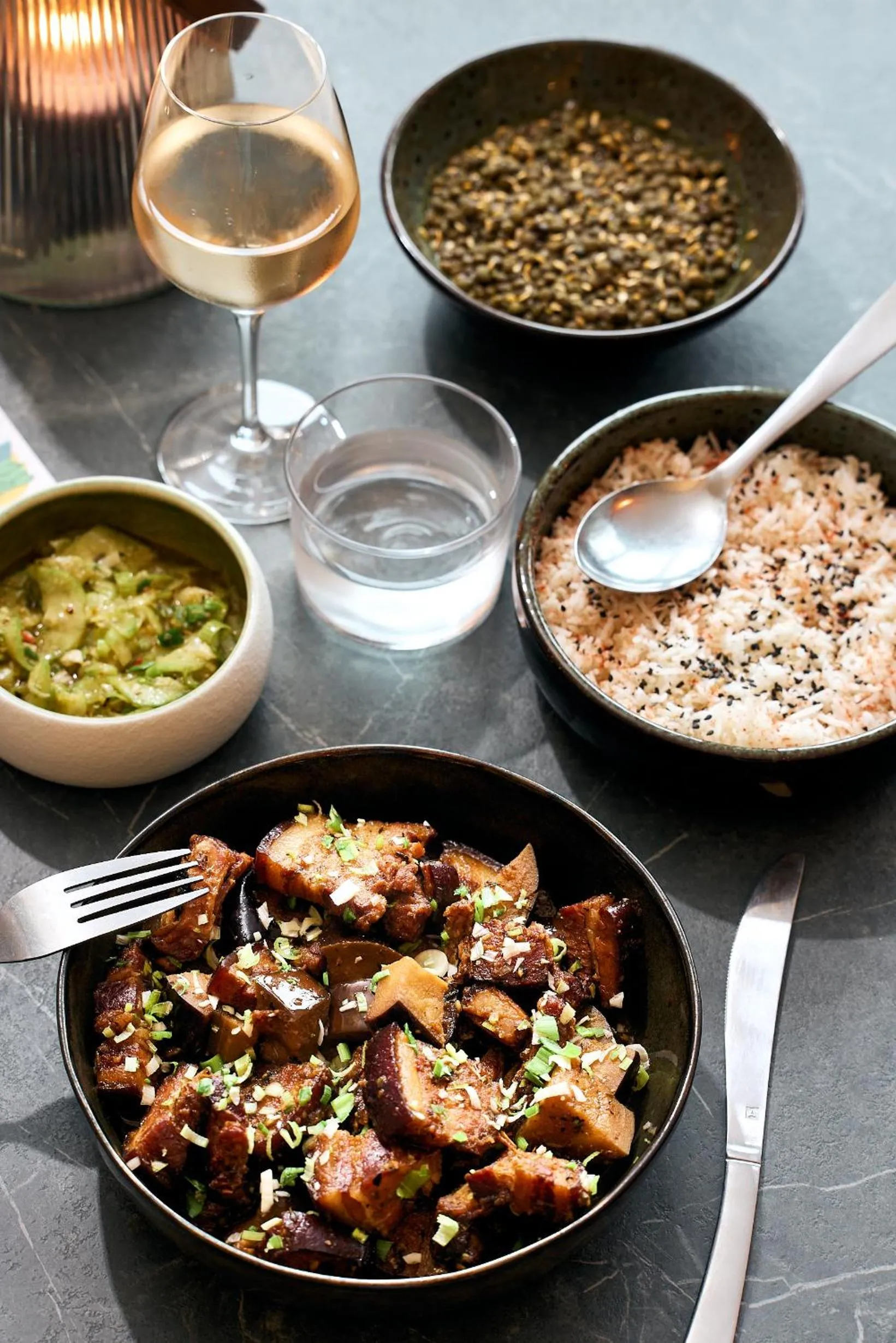 Food and drinks in Kaze Océan, The Originals Relais