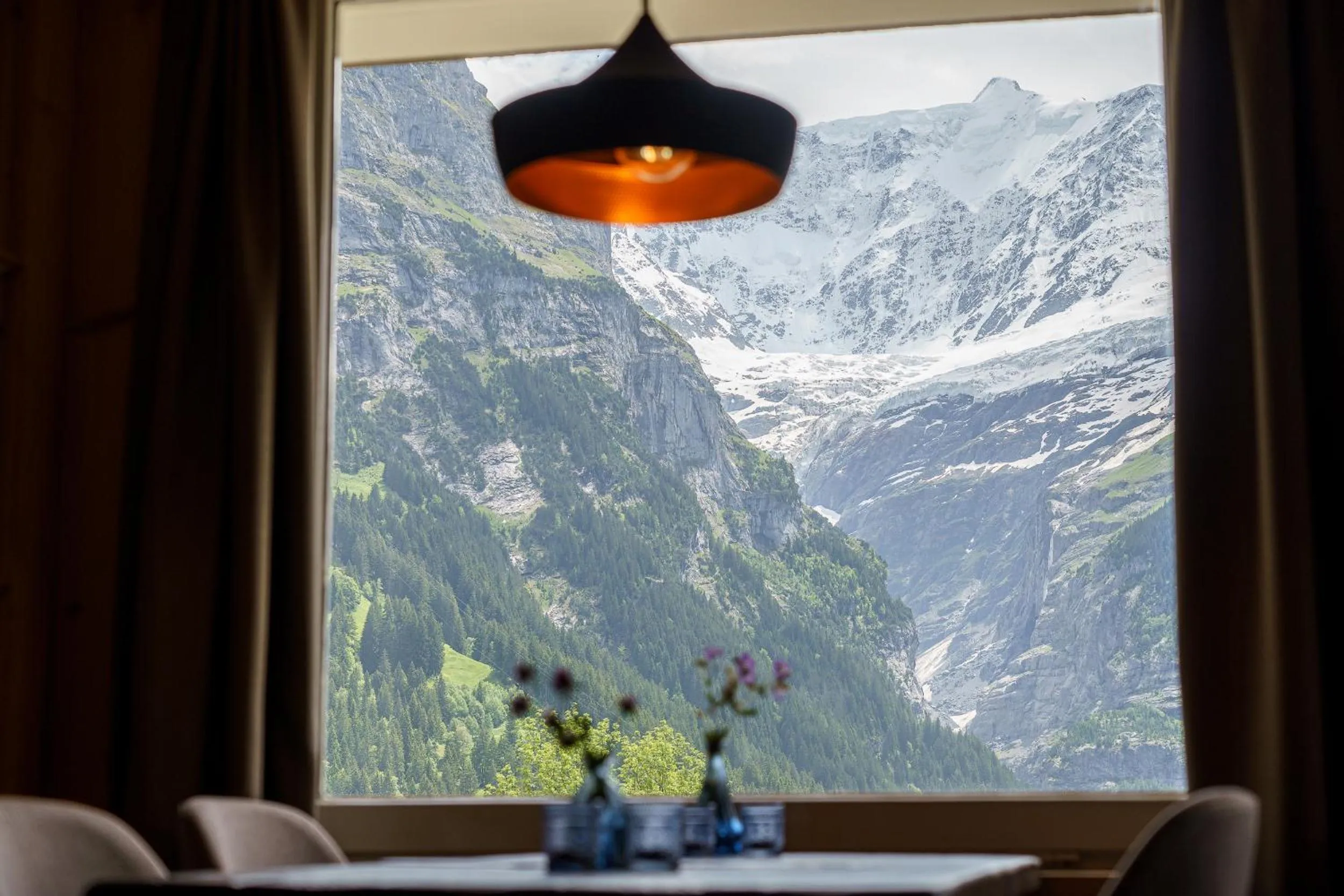 Mountain view in Boutique Hotel Panorama Grindelwald