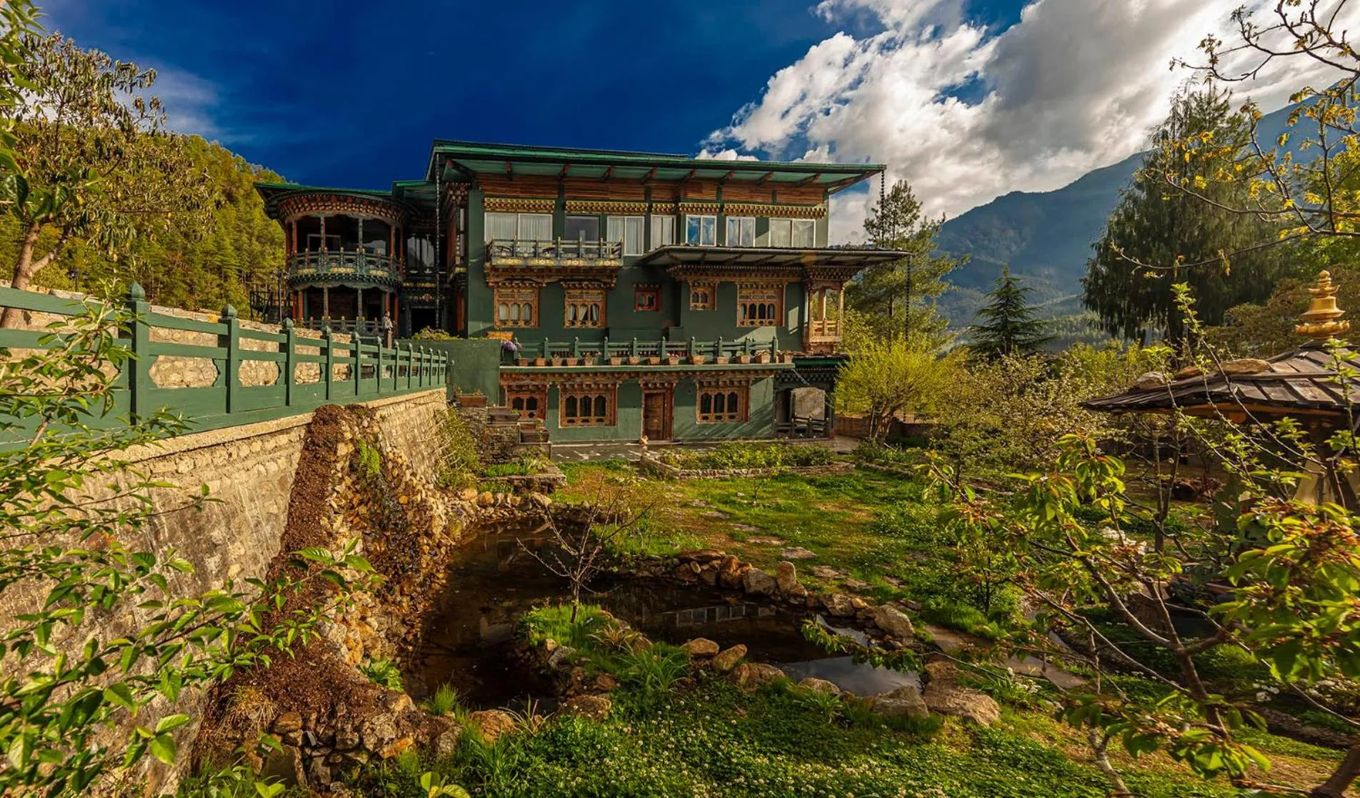 Garden in Taktsangri-La