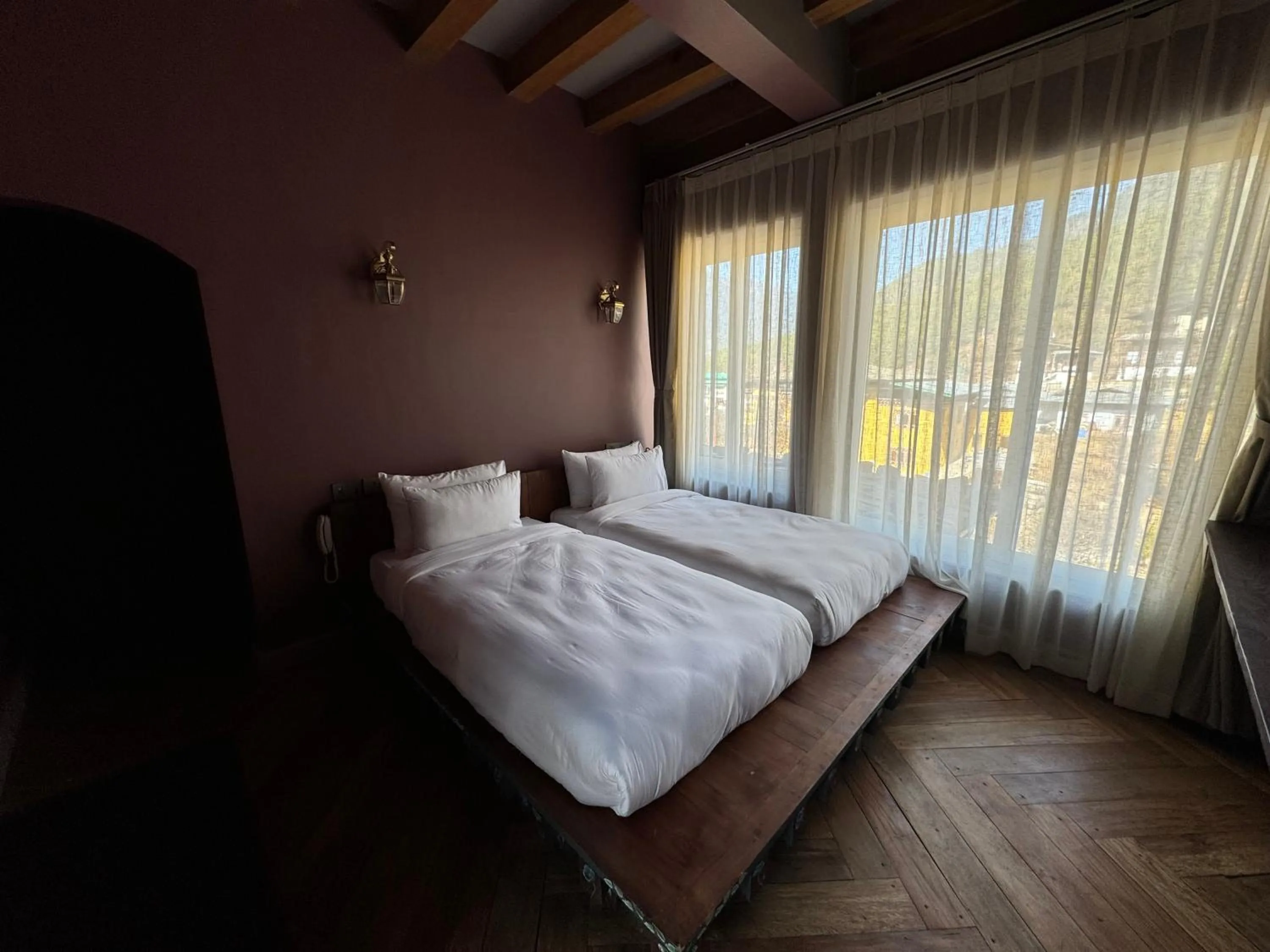 Bed in Taktsangri-La