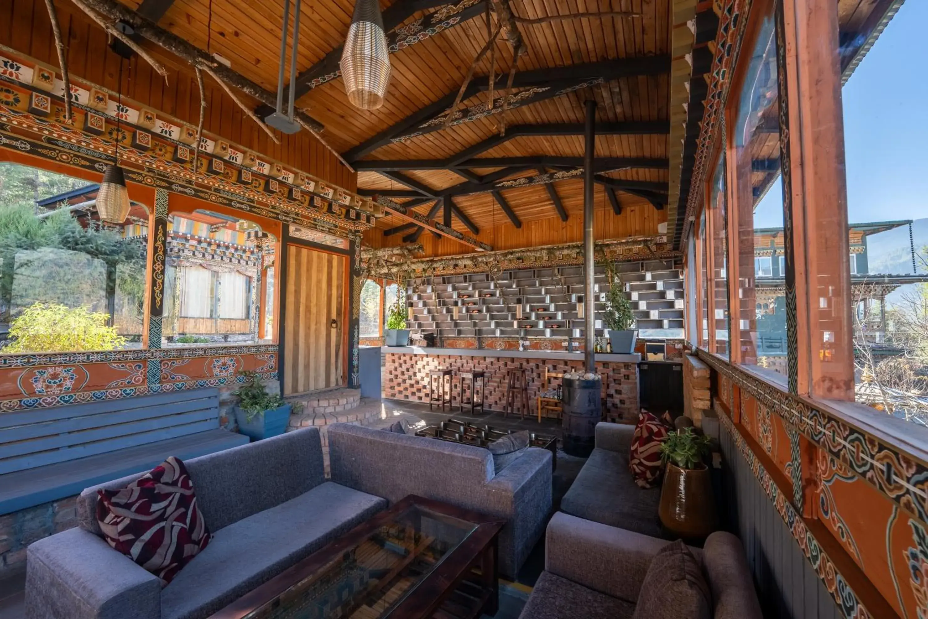 Lounge or bar in Taktsangri-La Lounge or bar in Taktsangri-La