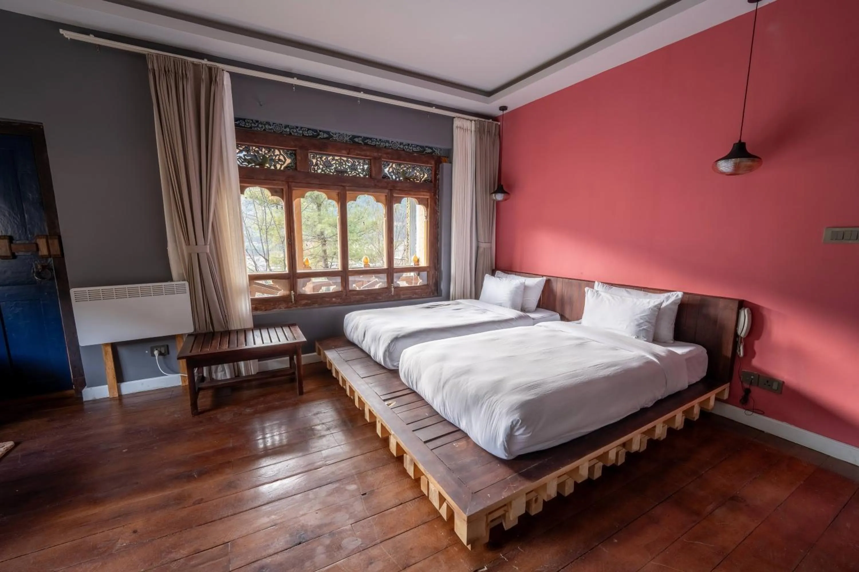 Bed in Taktsangri-La