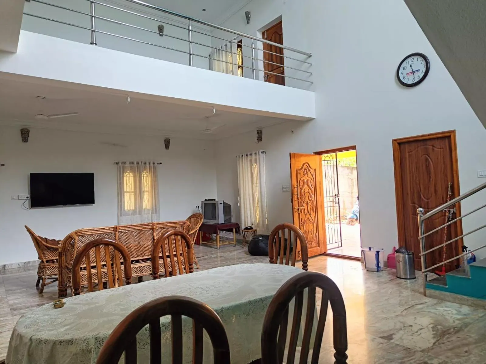 Dining area in Nature's Trail