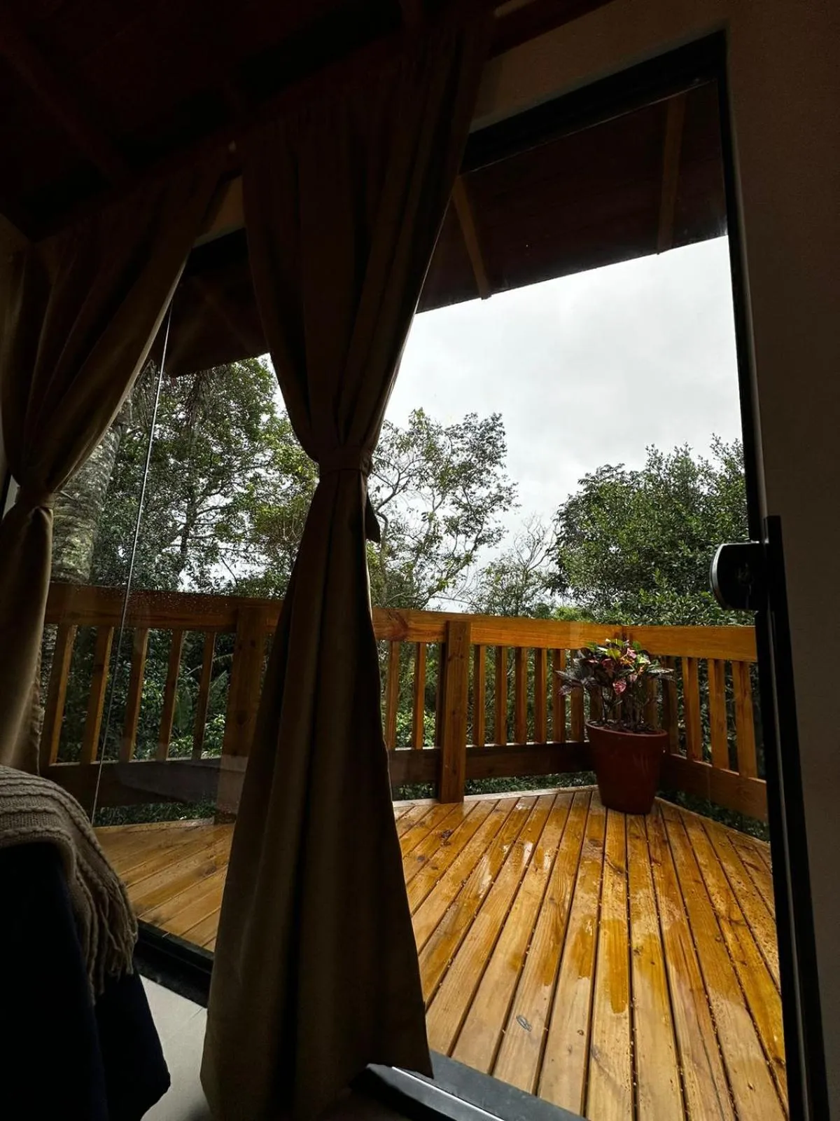 Balcony/Terrace in Bombinhas Guest House