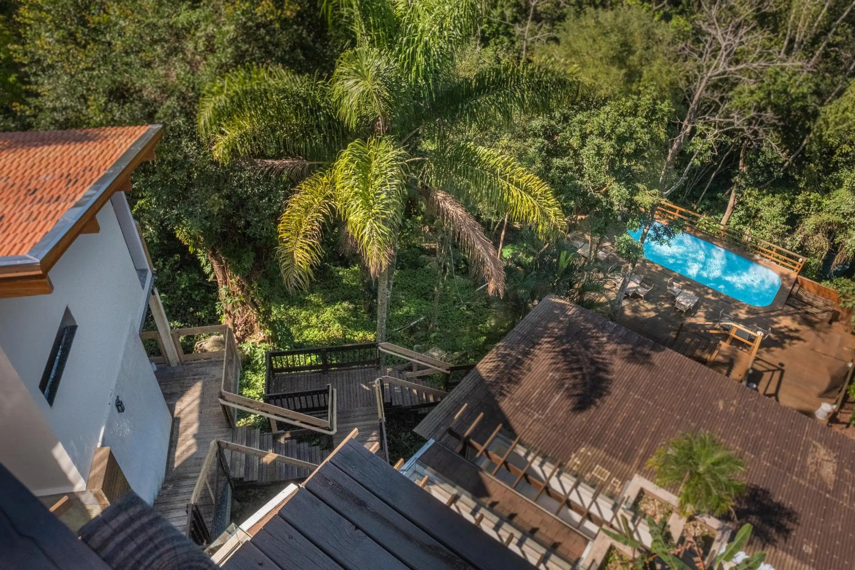 Mountain view in Bombinhas Guest House