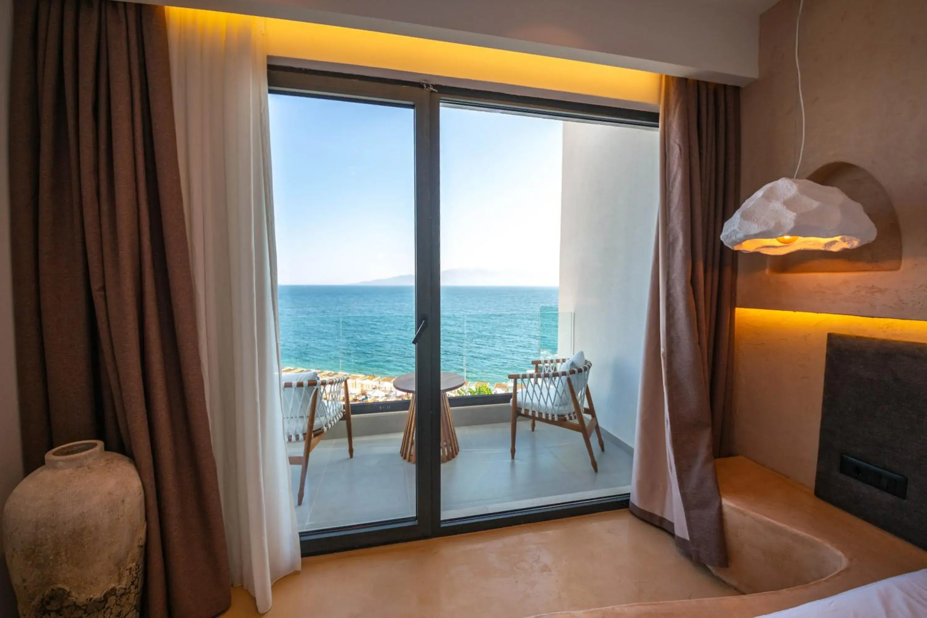 Deluxe Double Room with Balcony and Sea View in San Angelo Luxury Resort & Spa - Adults Only Deluxe Double Room with Balcony and Sea View in San Angelo Luxury Resort & Spa - Adults Only
