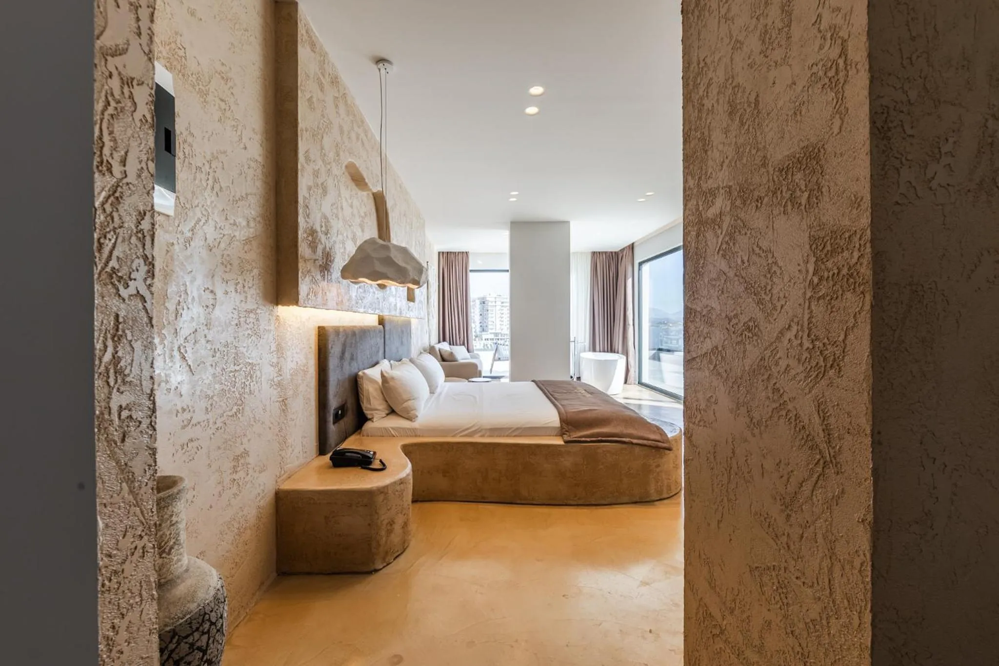 Bedroom, Bed in San Angelo Luxury Resort & Spa - Adults Only