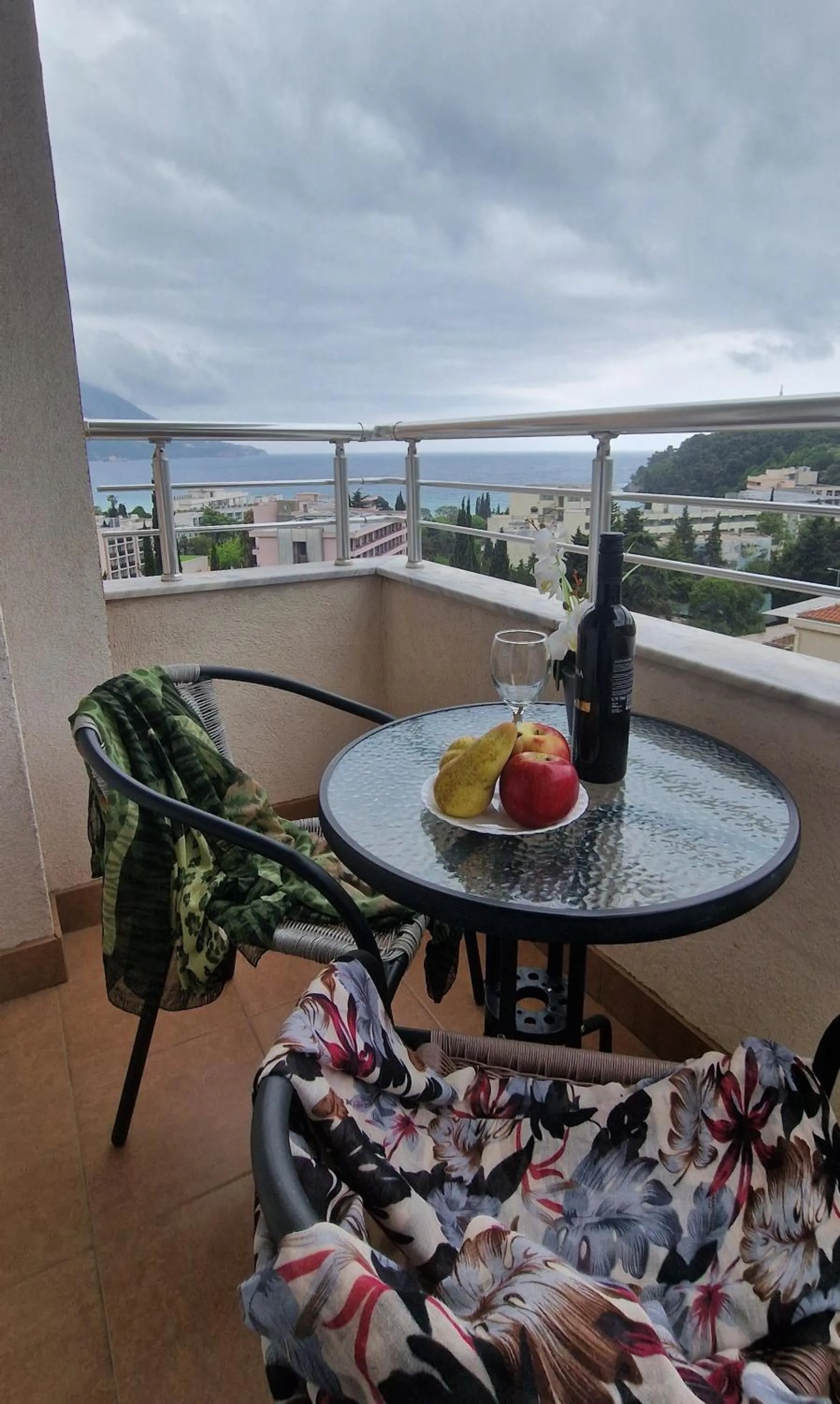 Balcony/Terrace in Evropa Lux Apartments