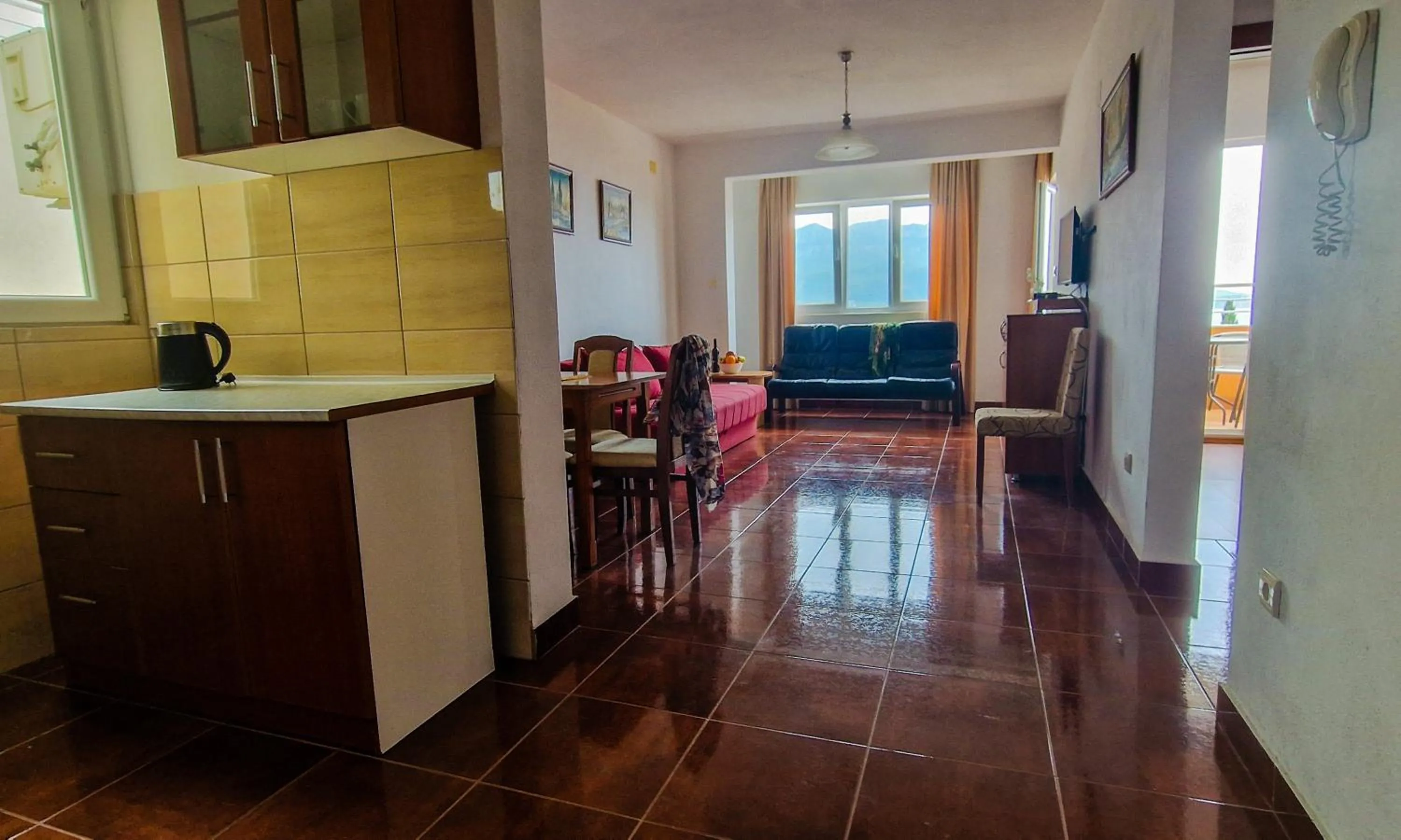 Living room in Evropa Lux Apartments