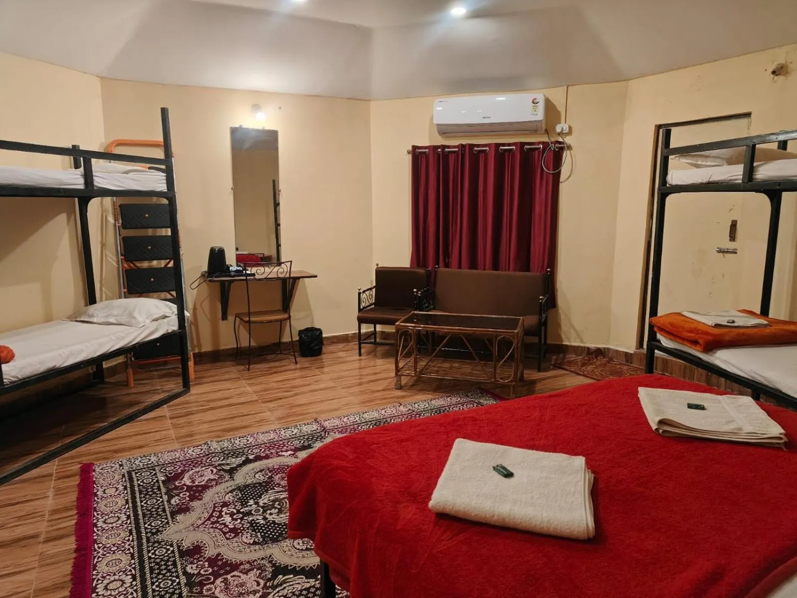 Bed in Tribal Wood Resort