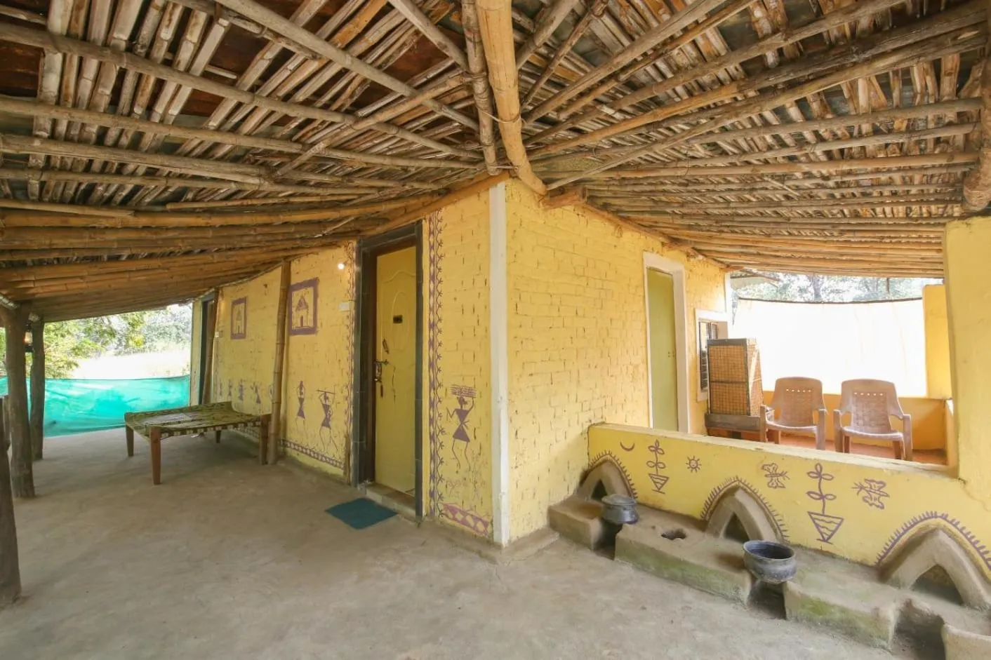 cot in Tribal Wood Resort