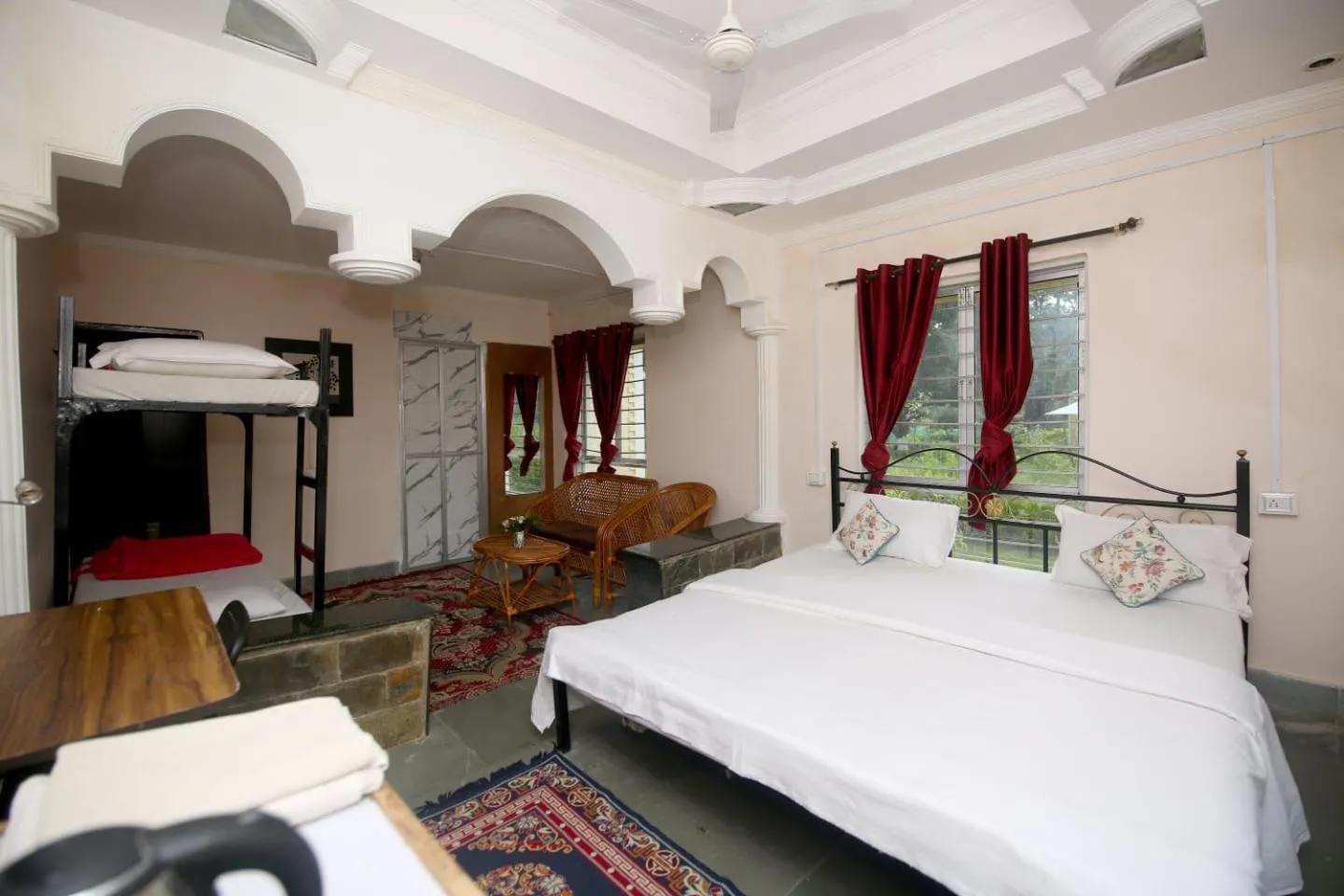 Bed in Tribal Wood Resort